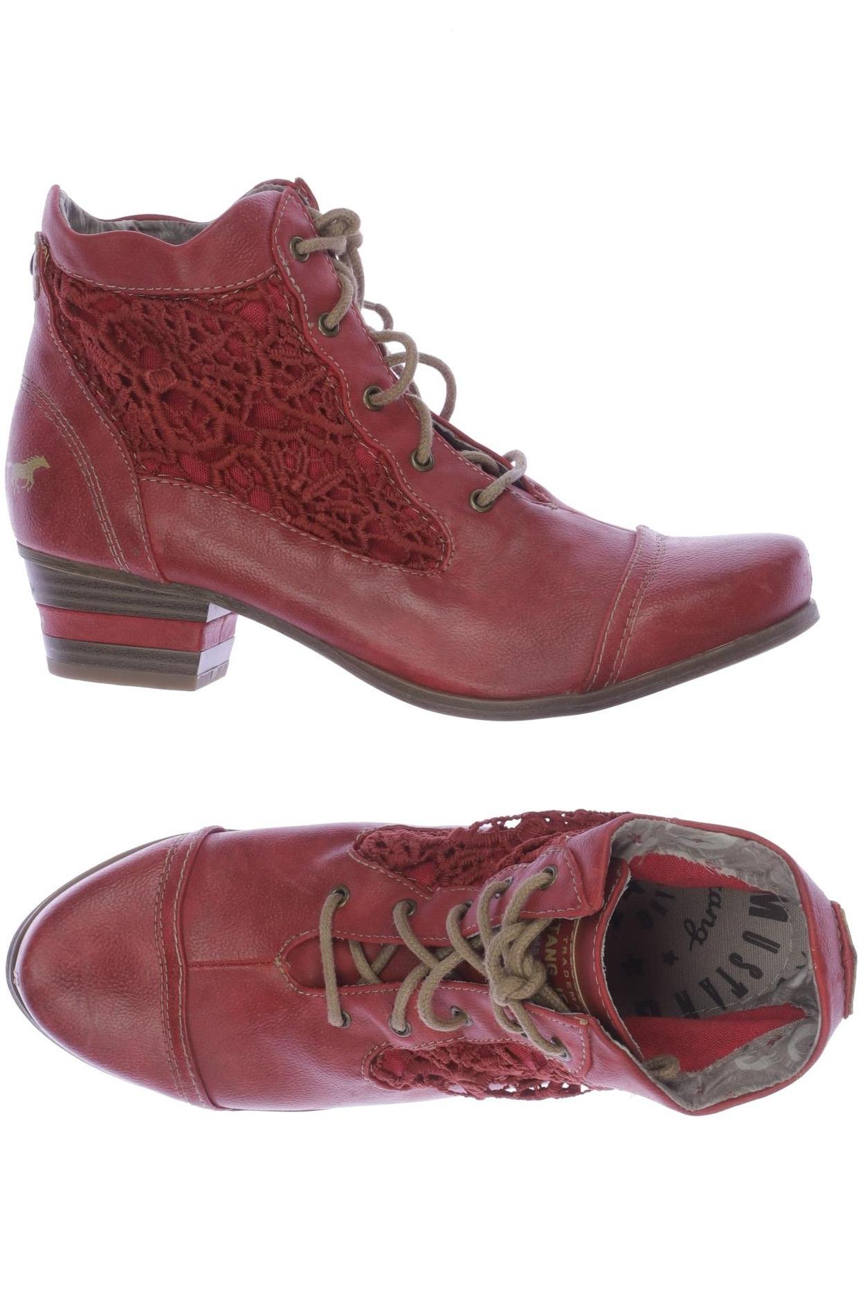 

Mustang Damen Stiefelette, rot, Gr. 38