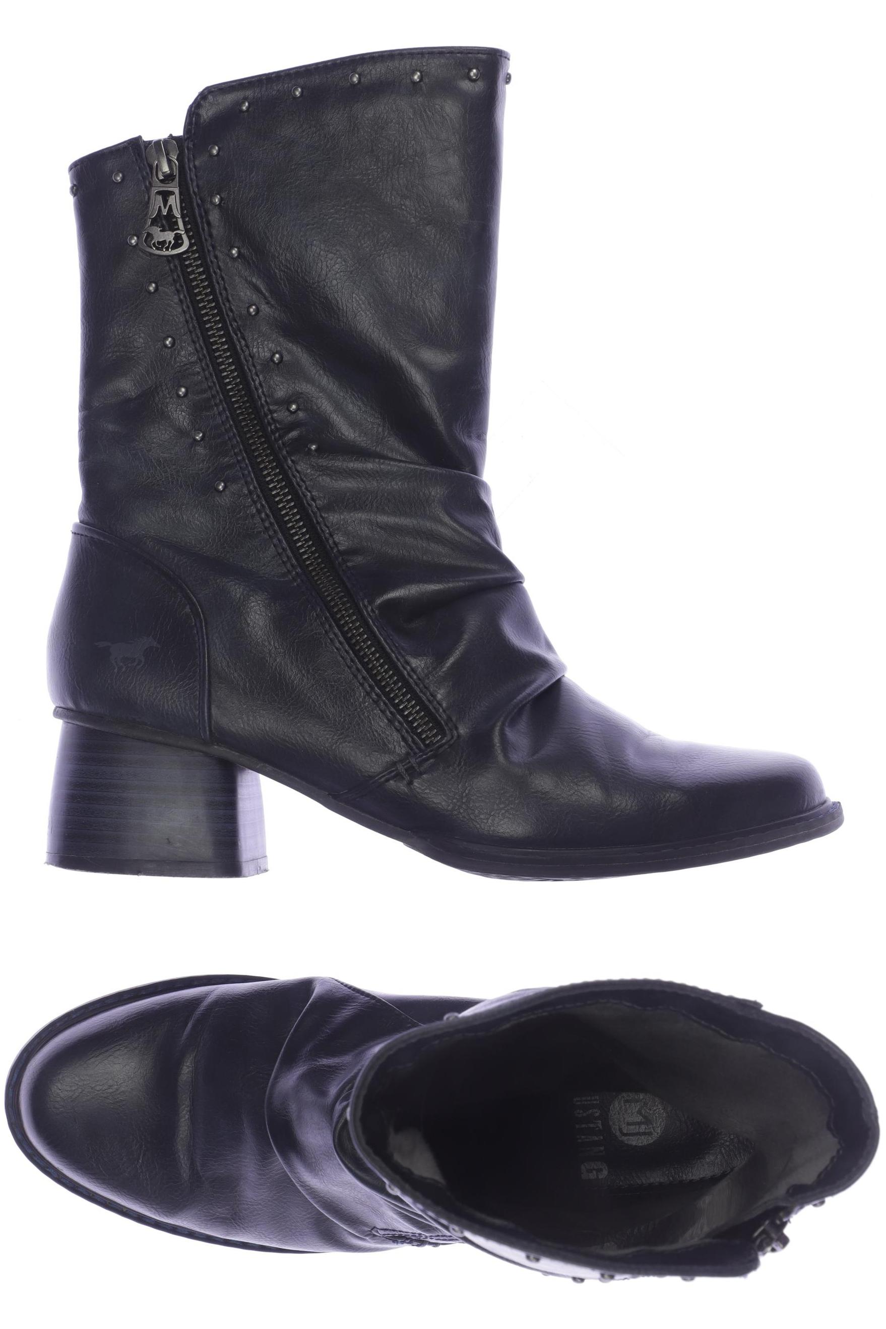 

Mustang Damen Stiefelette, marineblau, Gr. 40