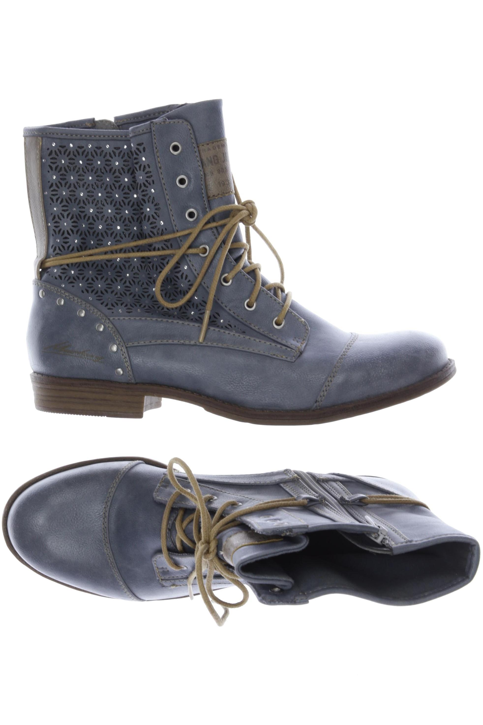 

Mustang Damen Stiefelette, blau, Gr. 39