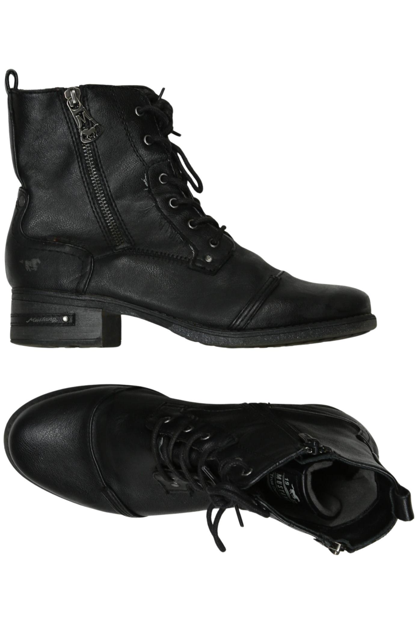 

Mustang Damen Stiefelette, schwarz, Gr. 38