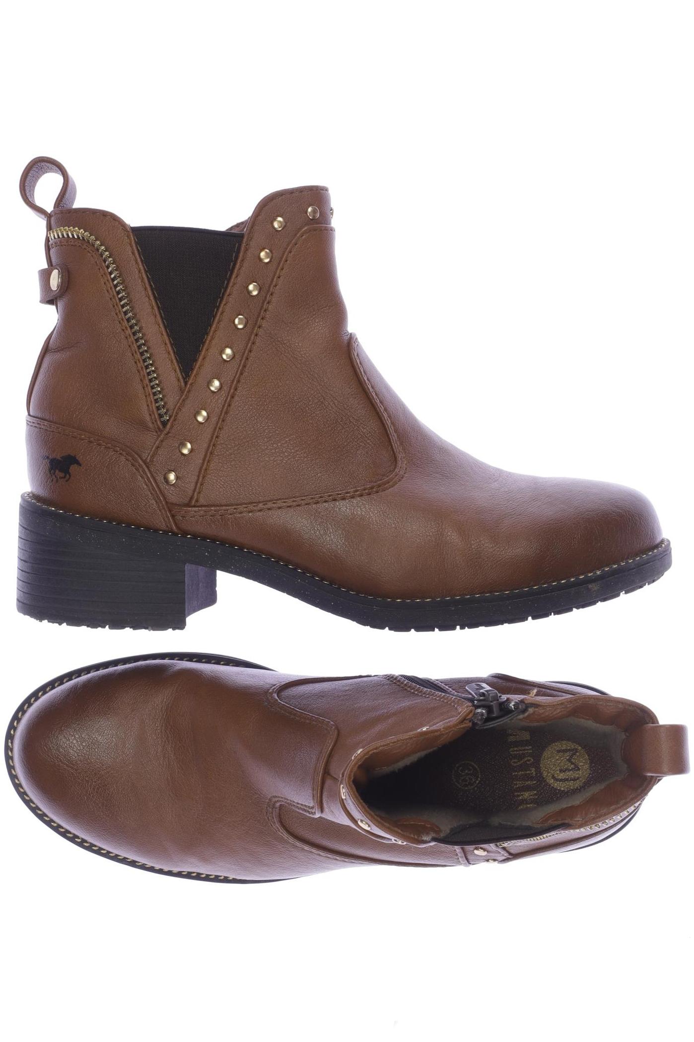 

Mustang Damen Stiefelette, braun, Gr. 36