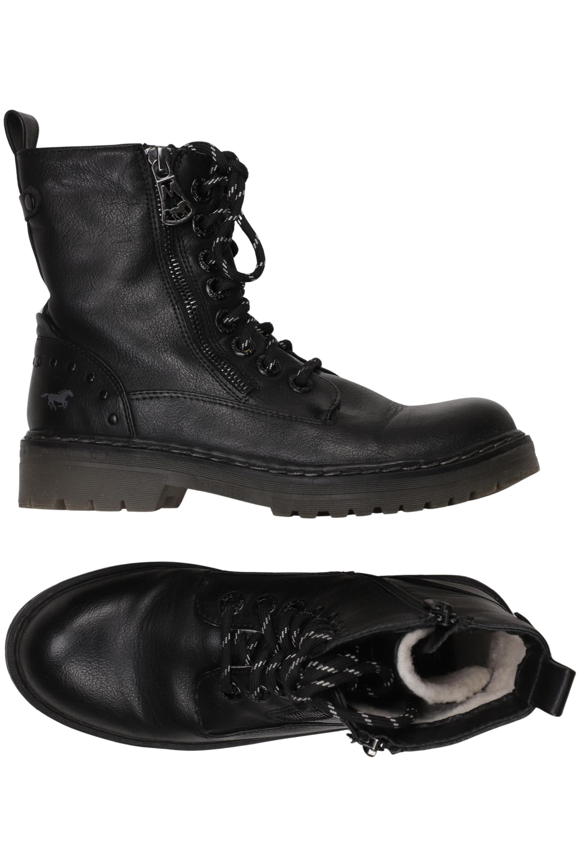 

Mustang Damen Stiefelette, schwarz, Gr. 36