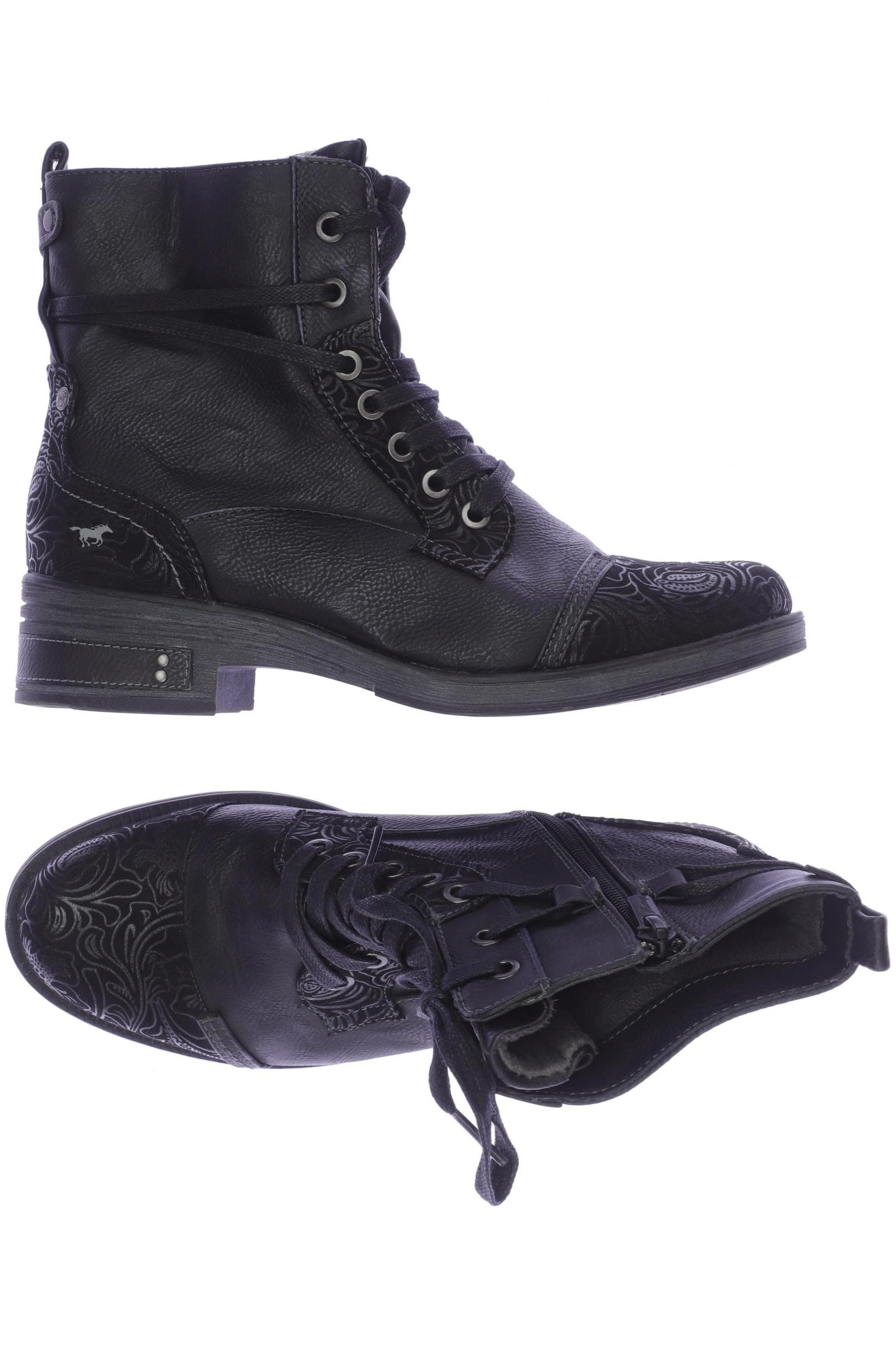 

Mustang Damen Stiefelette, schwarz, Gr. 38