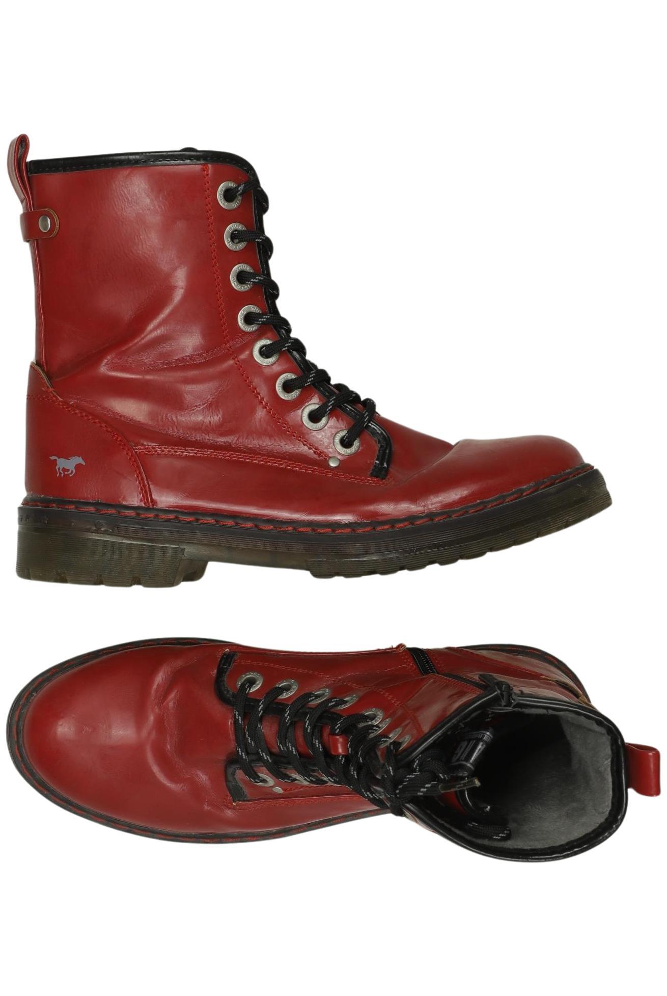 

Mustang Damen Stiefelette, rot, Gr. 41