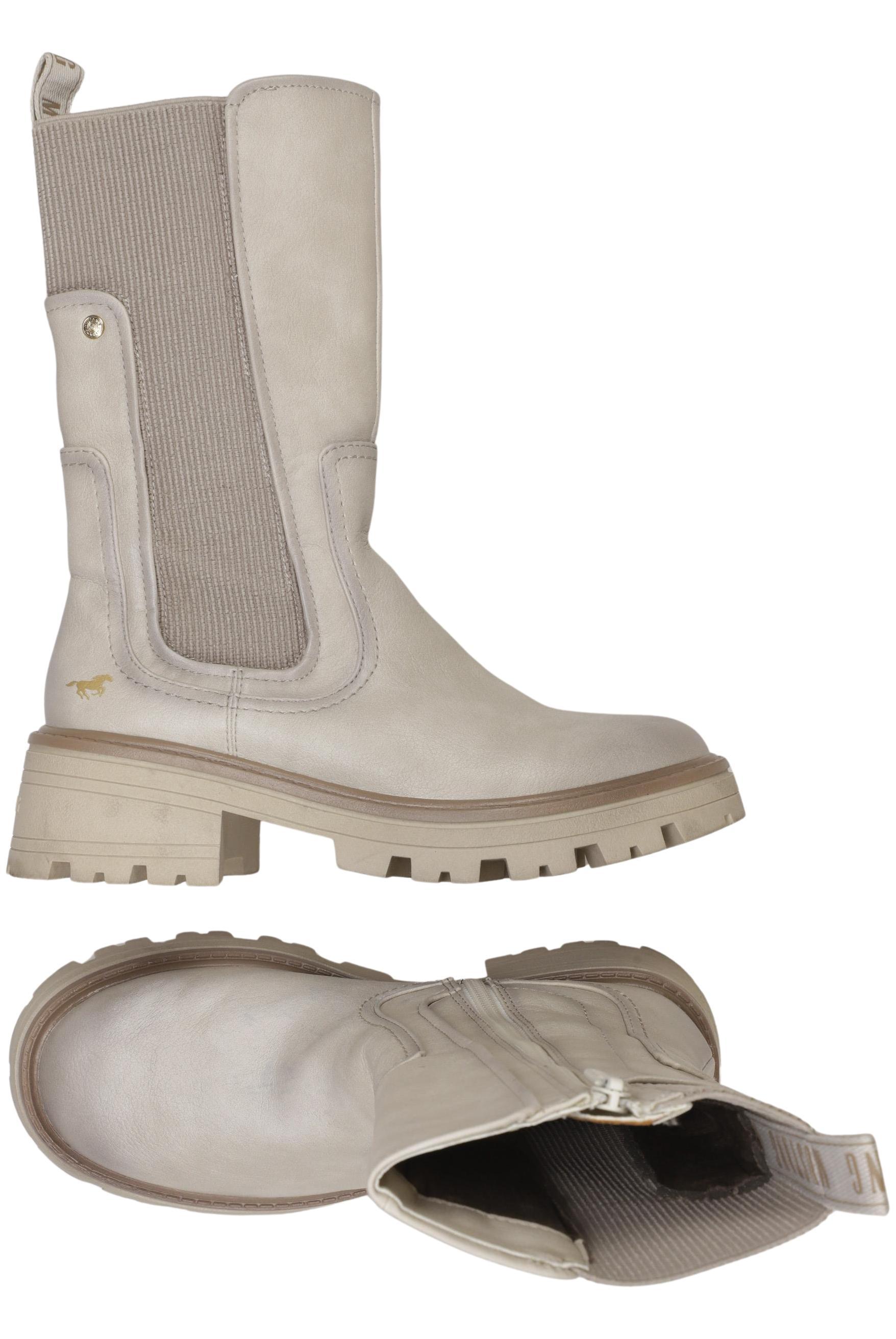 

Mustang Damen Stiefelette, beige, Gr. 36