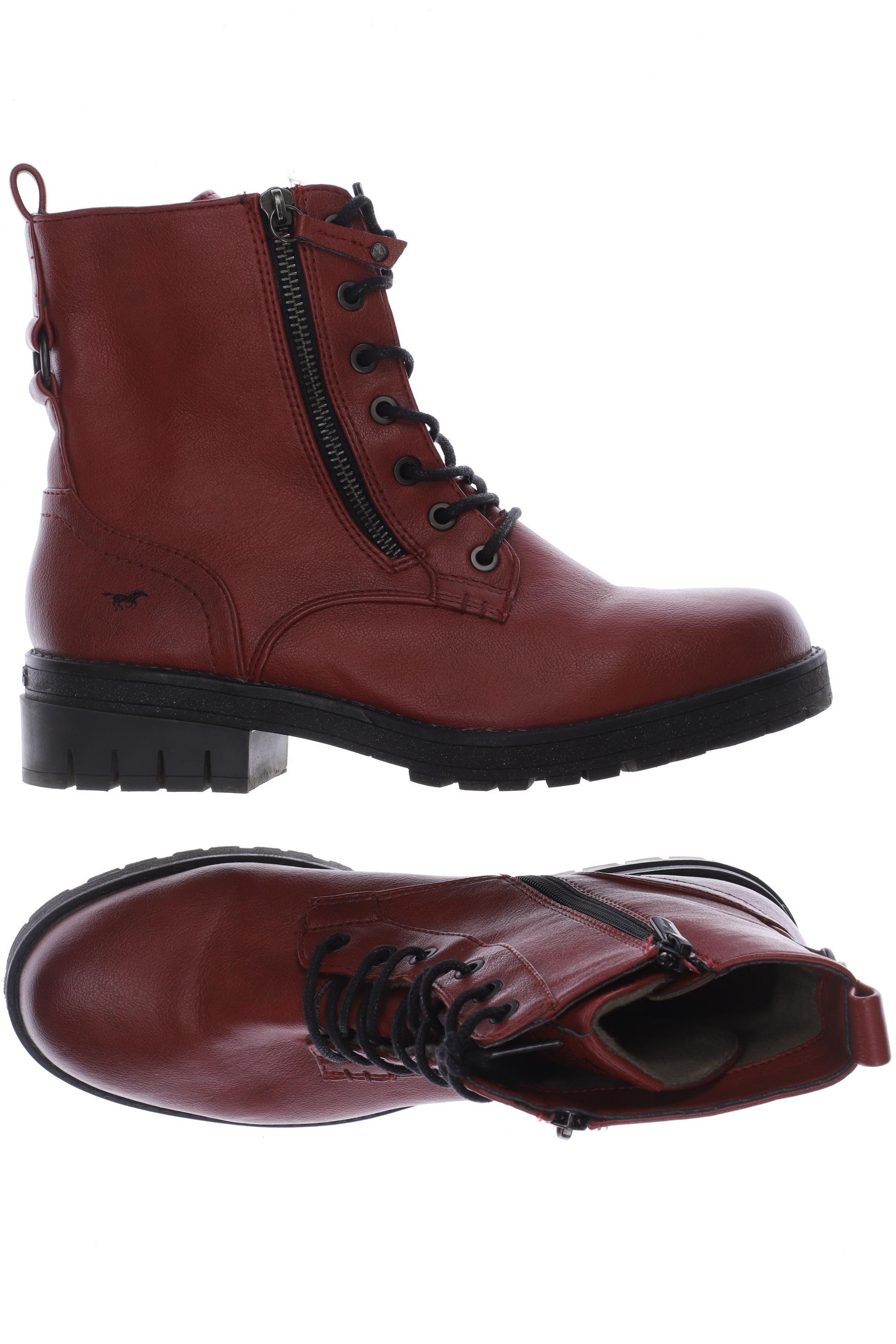 

Mustang Damen Stiefelette, rot, Gr. 40