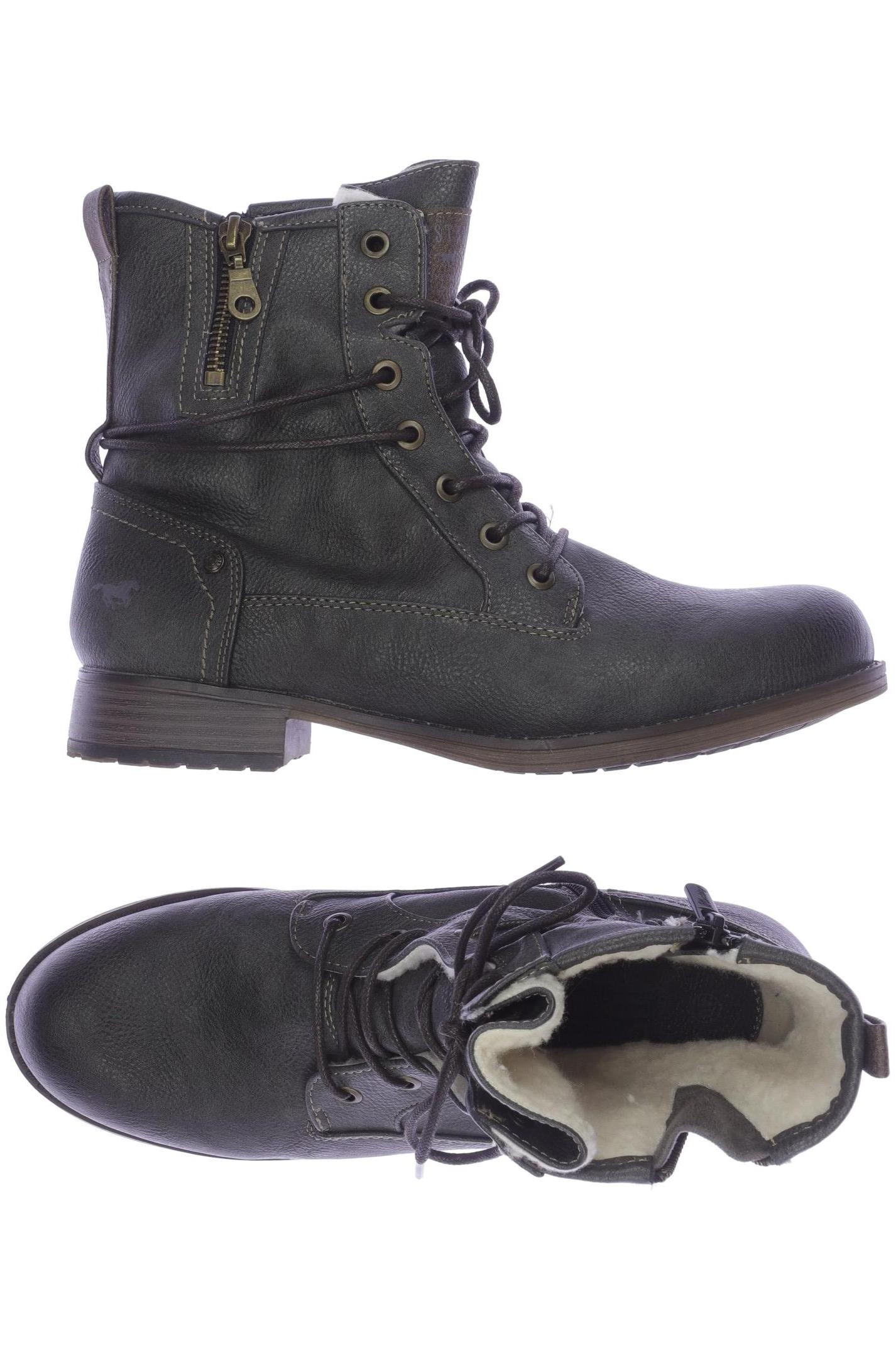 

Mustang Damen Stiefelette, grau, Gr. 40