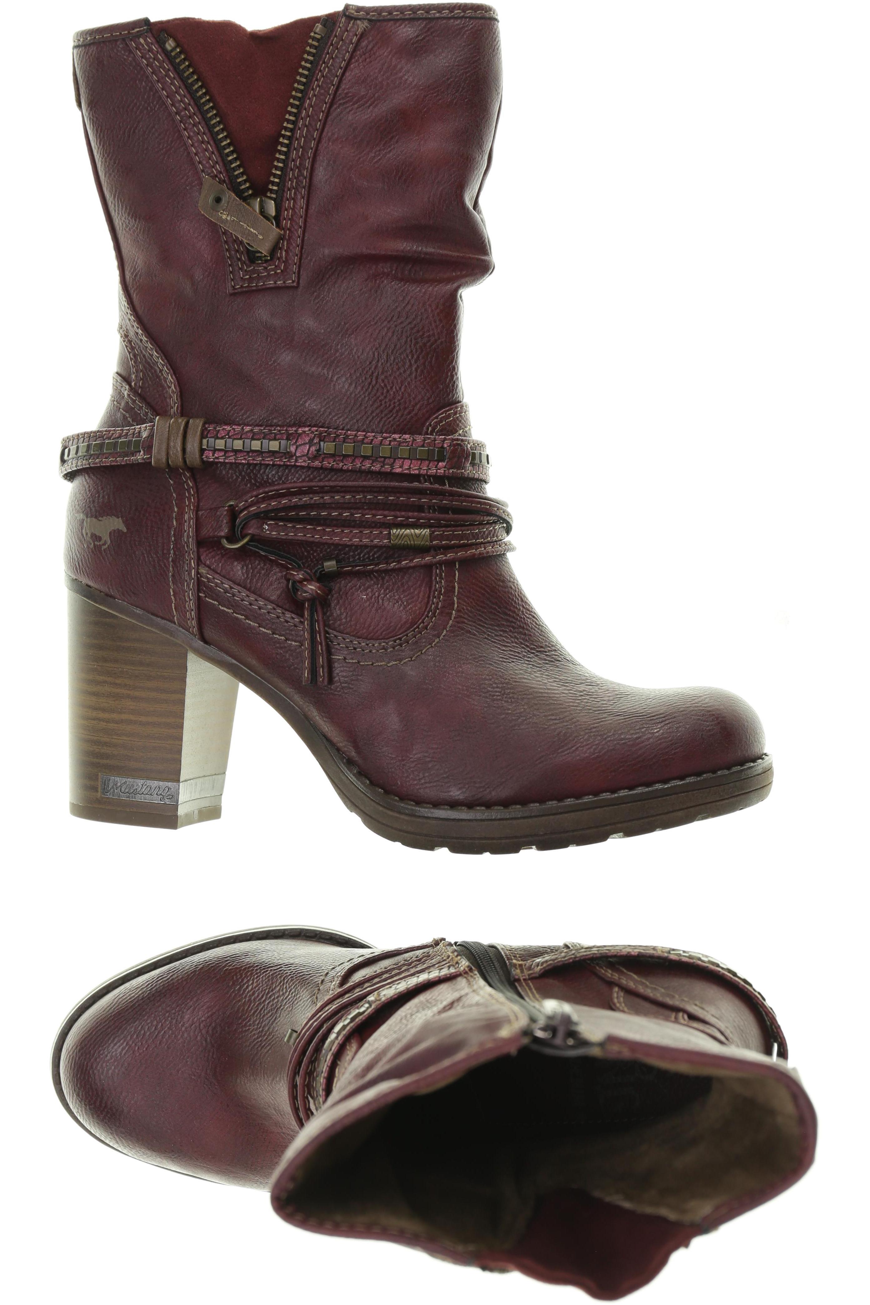 

Mustang Damen Stiefelette, rot, Gr. 38