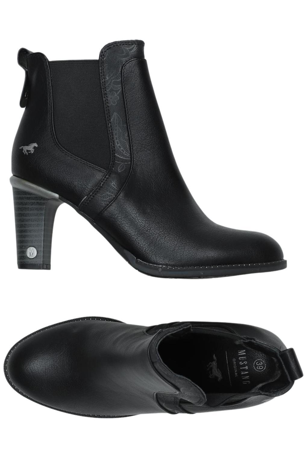 

Mustang Damen Stiefelette, schwarz, Gr. 39