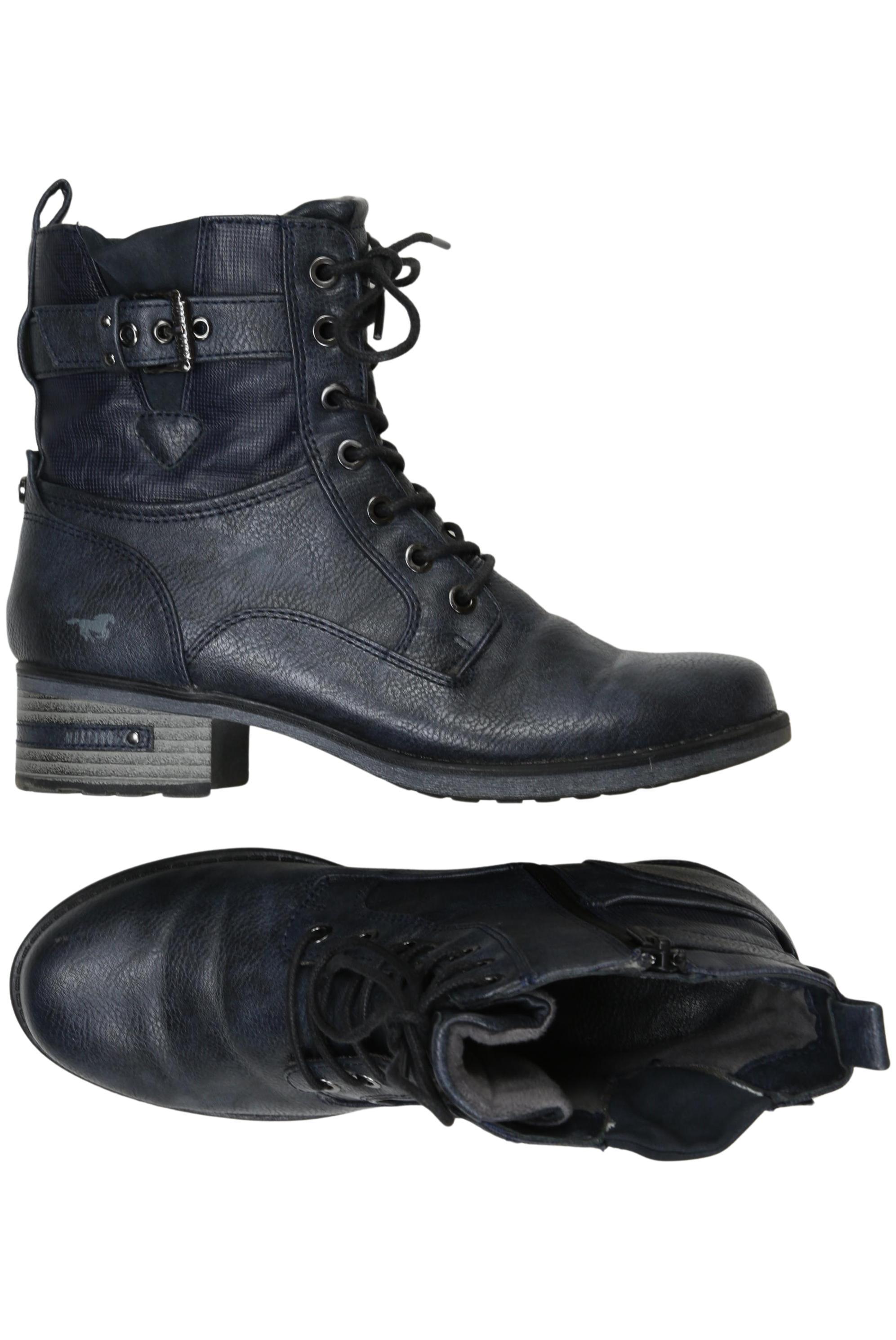 

Mustang Damen Stiefelette, marineblau, Gr. 38