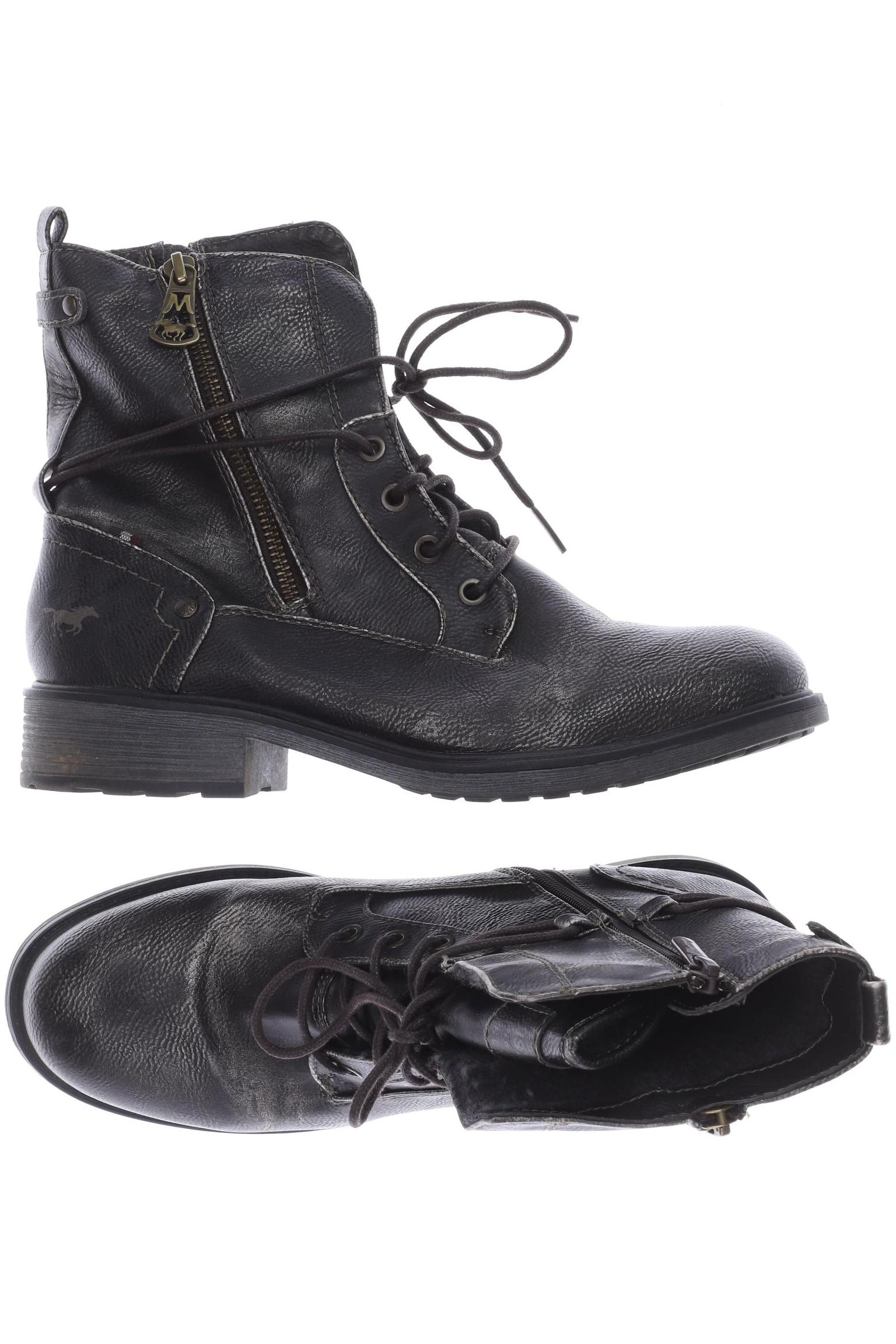 

Mustang Damen Stiefelette, grau, Gr. 40