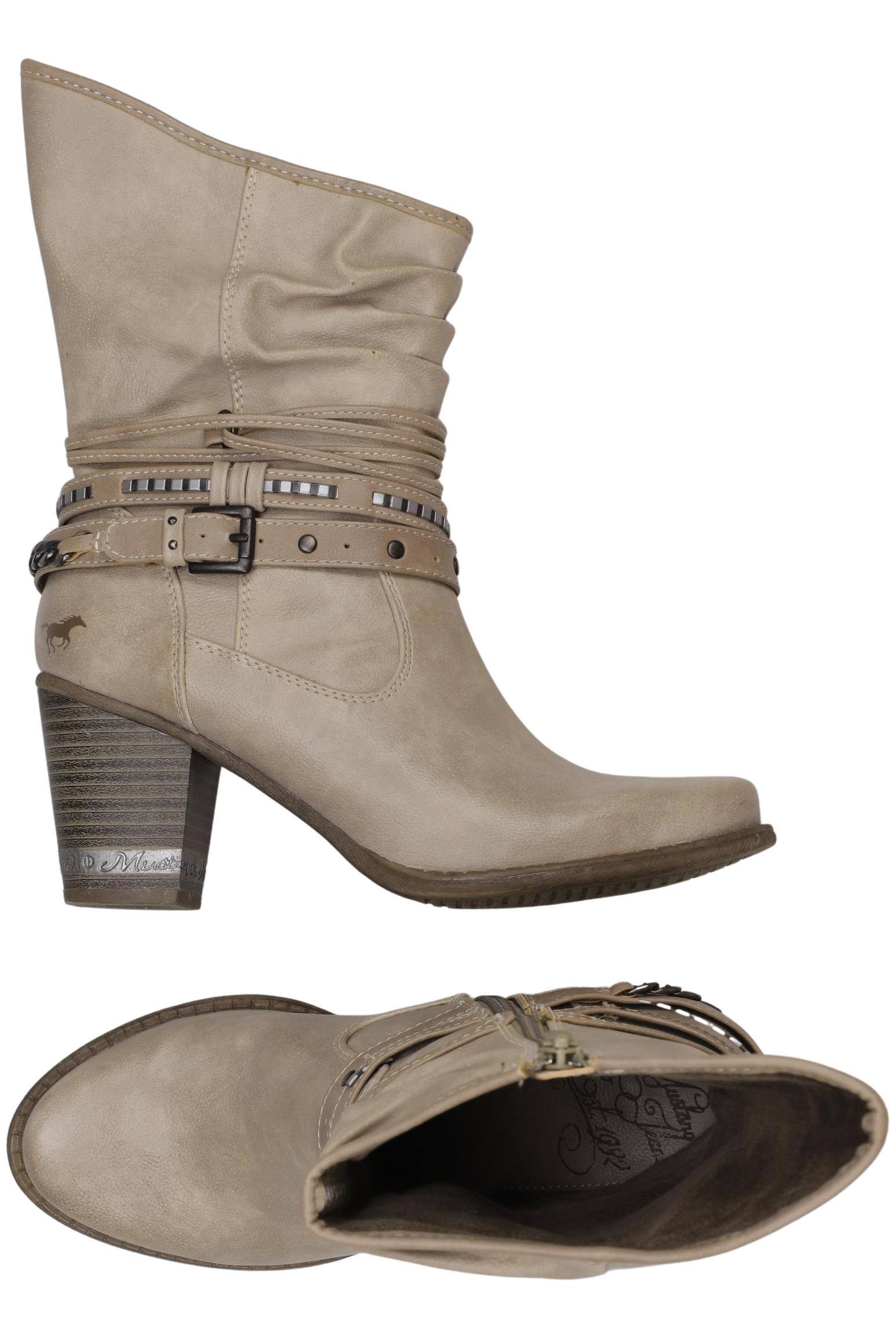 

Mustang Damen Stiefelette, beige, Gr. 38