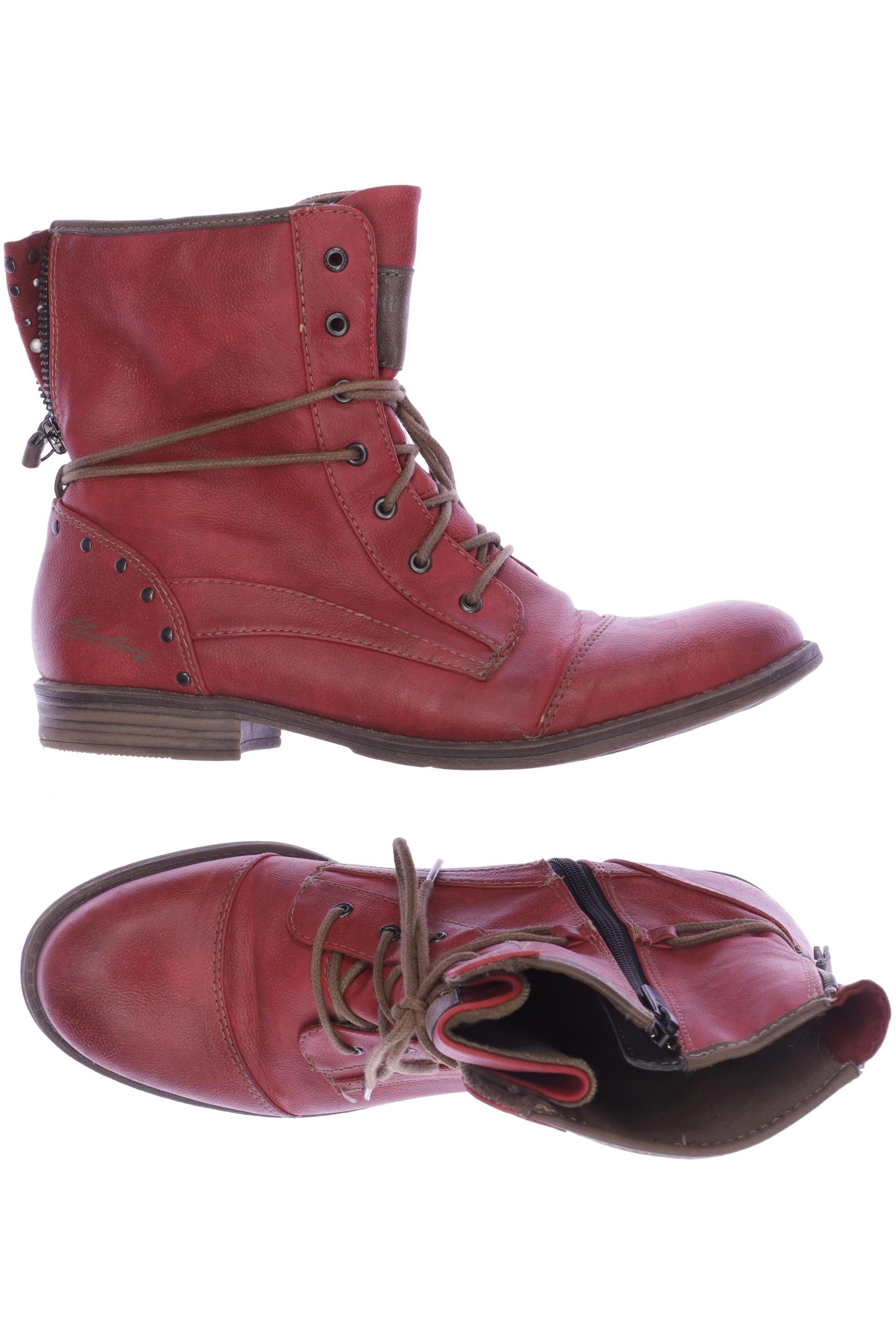 

Mustang Damen Stiefelette, rot, Gr. 39