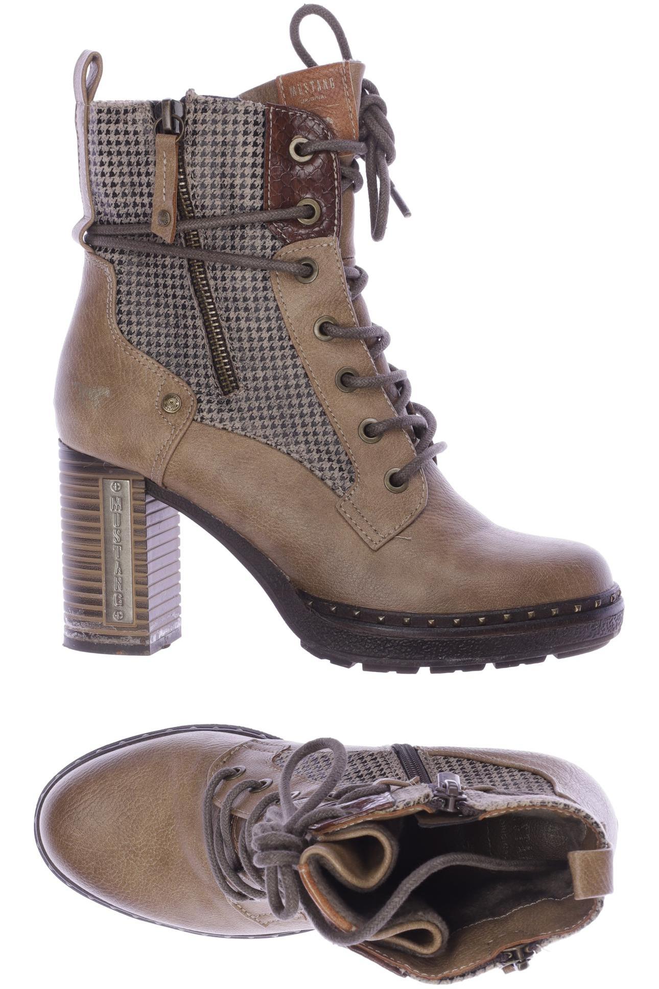 

Mustang Damen Stiefelette, beige, Gr. 37