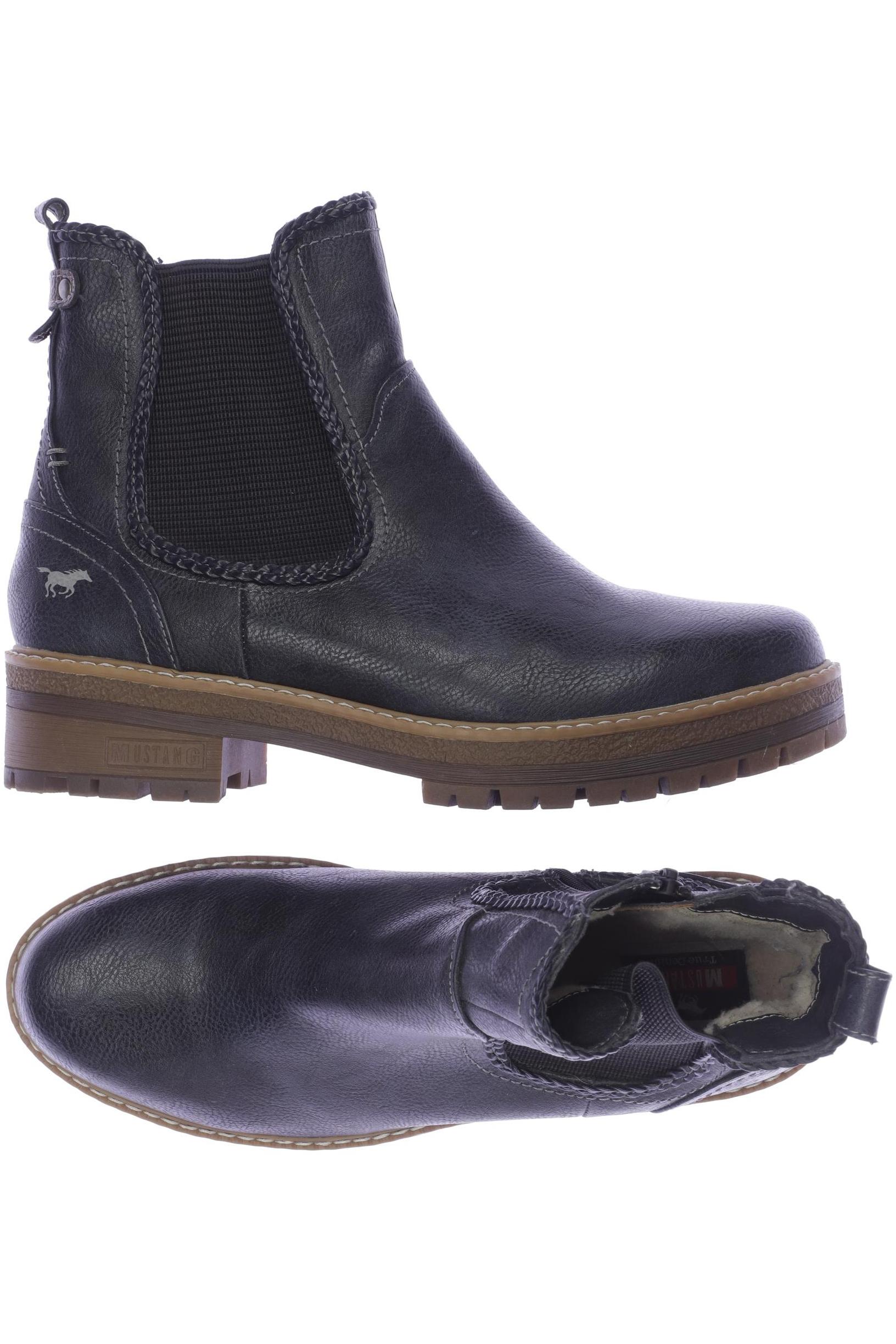 

Mustang Damen Stiefelette, blau, Gr. 42