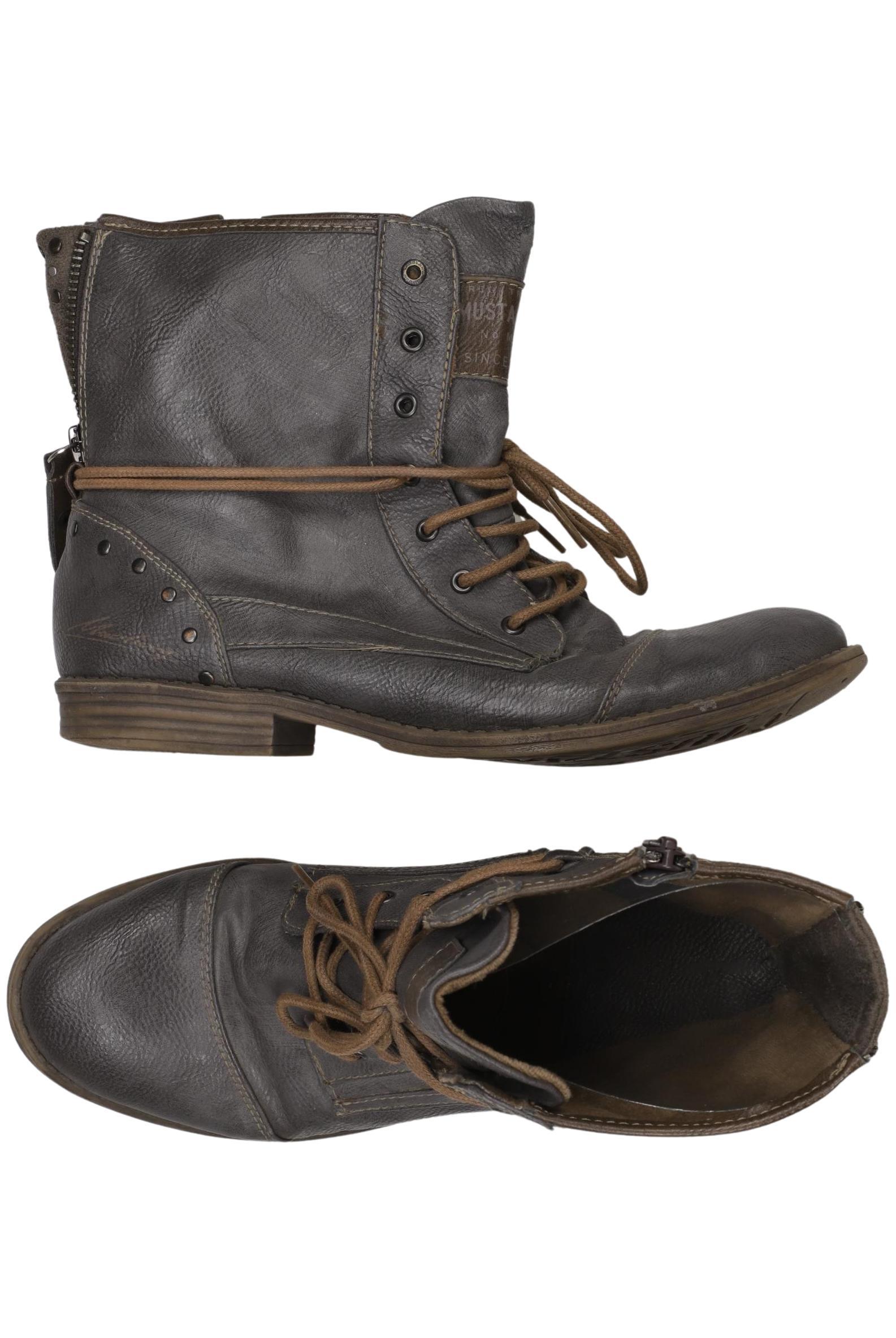 

Mustang Damen Stiefelette, grau, Gr. 38