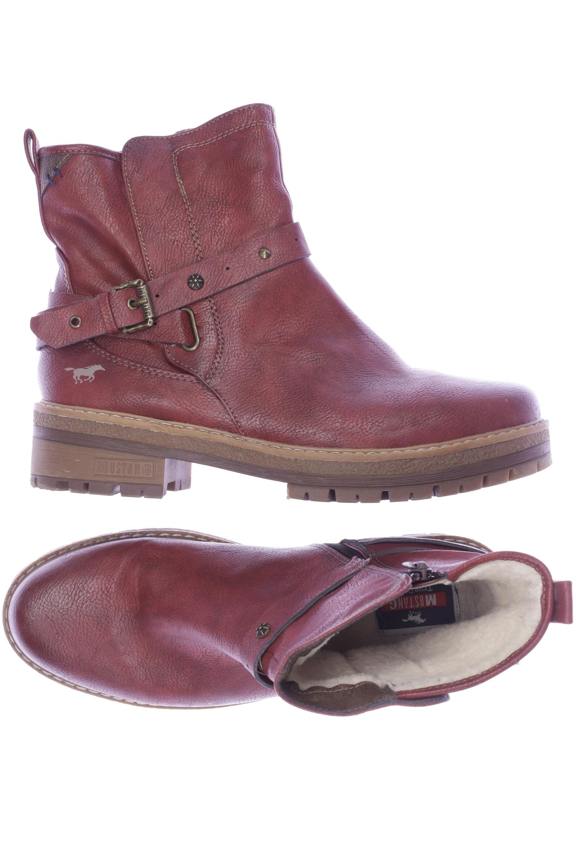 

Mustang Damen Stiefelette, rot, Gr. 42