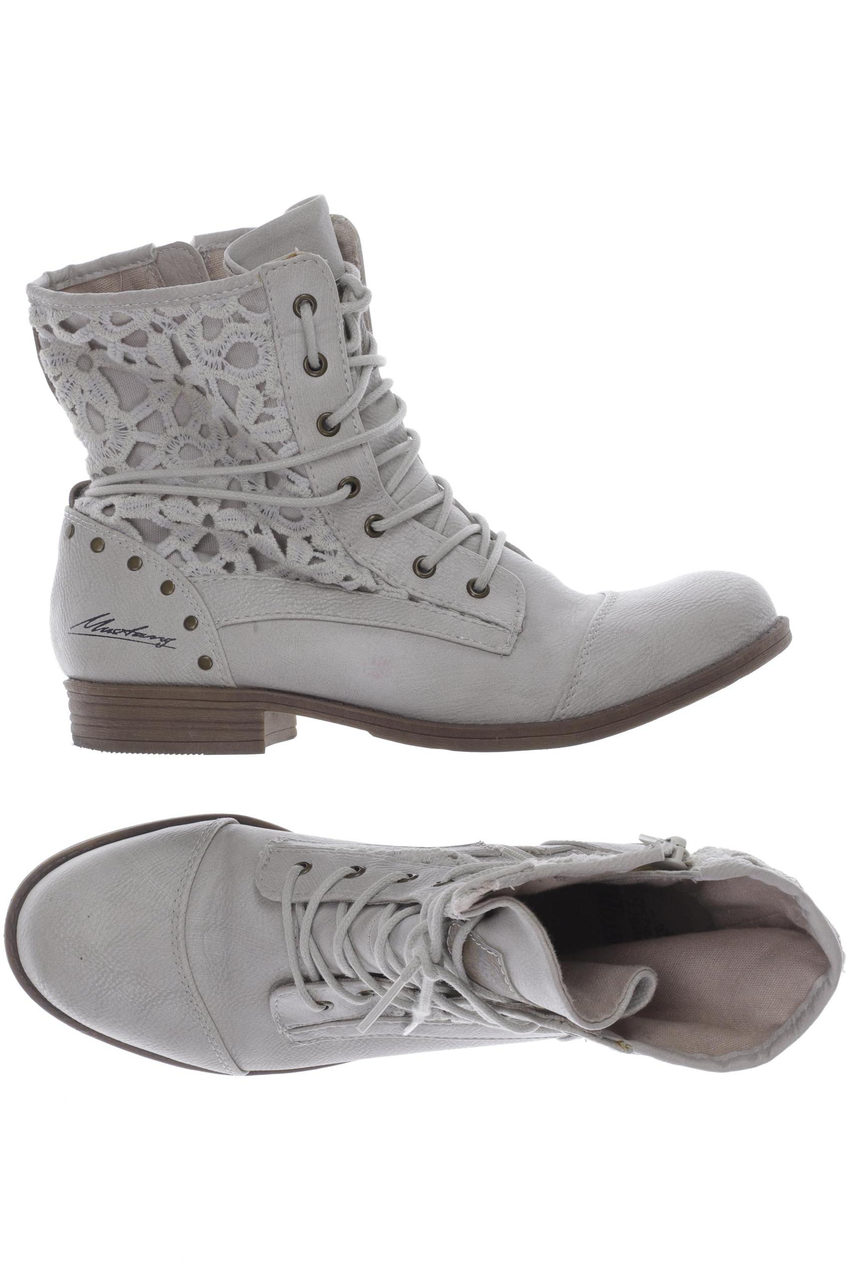 

Mustang Damen Stiefelette, beige, Gr. 37