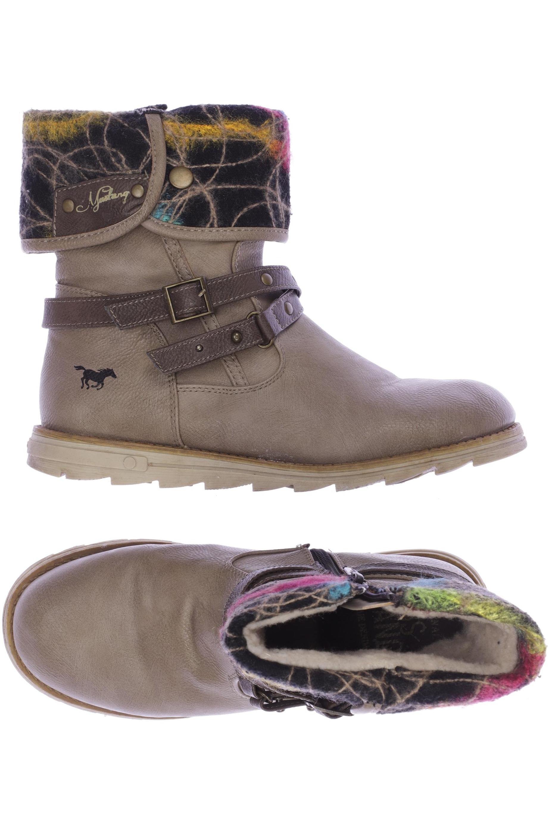 

Mustang Damen Stiefelette, beige, Gr. 37