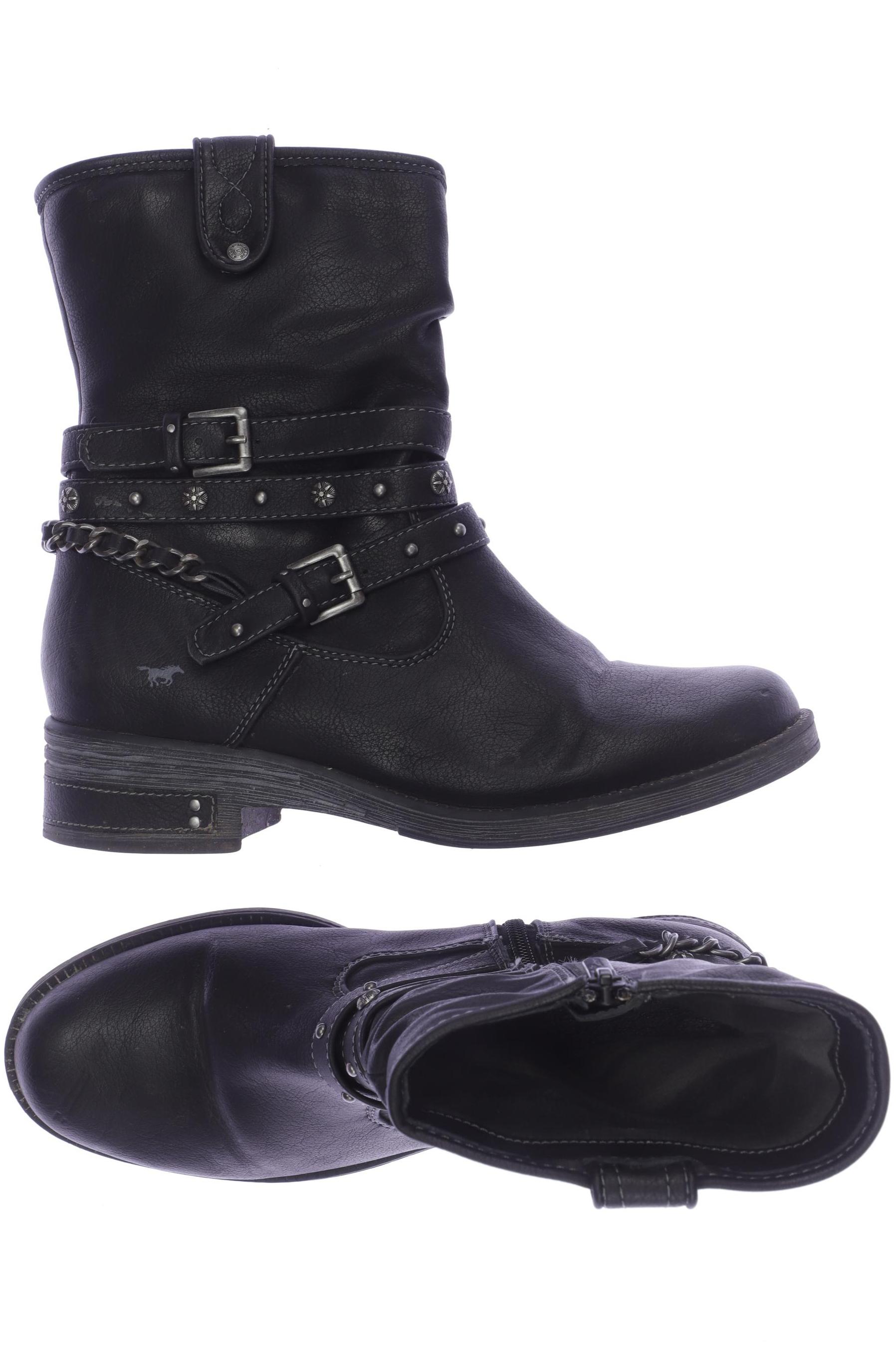 

Mustang Damen Stiefelette, schwarz, Gr. 39