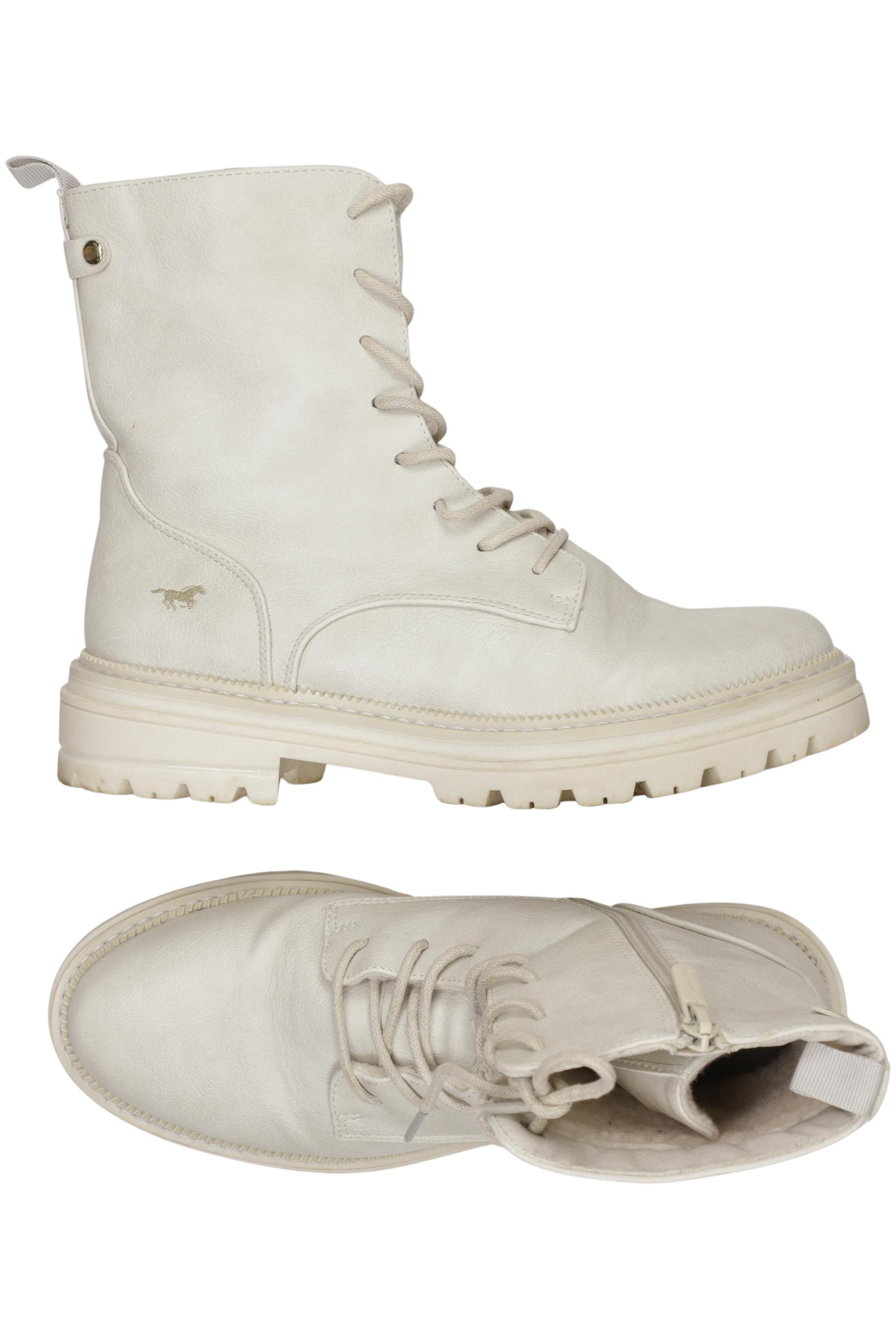 

Mustang Damen Stiefelette, weiß, Gr. 37