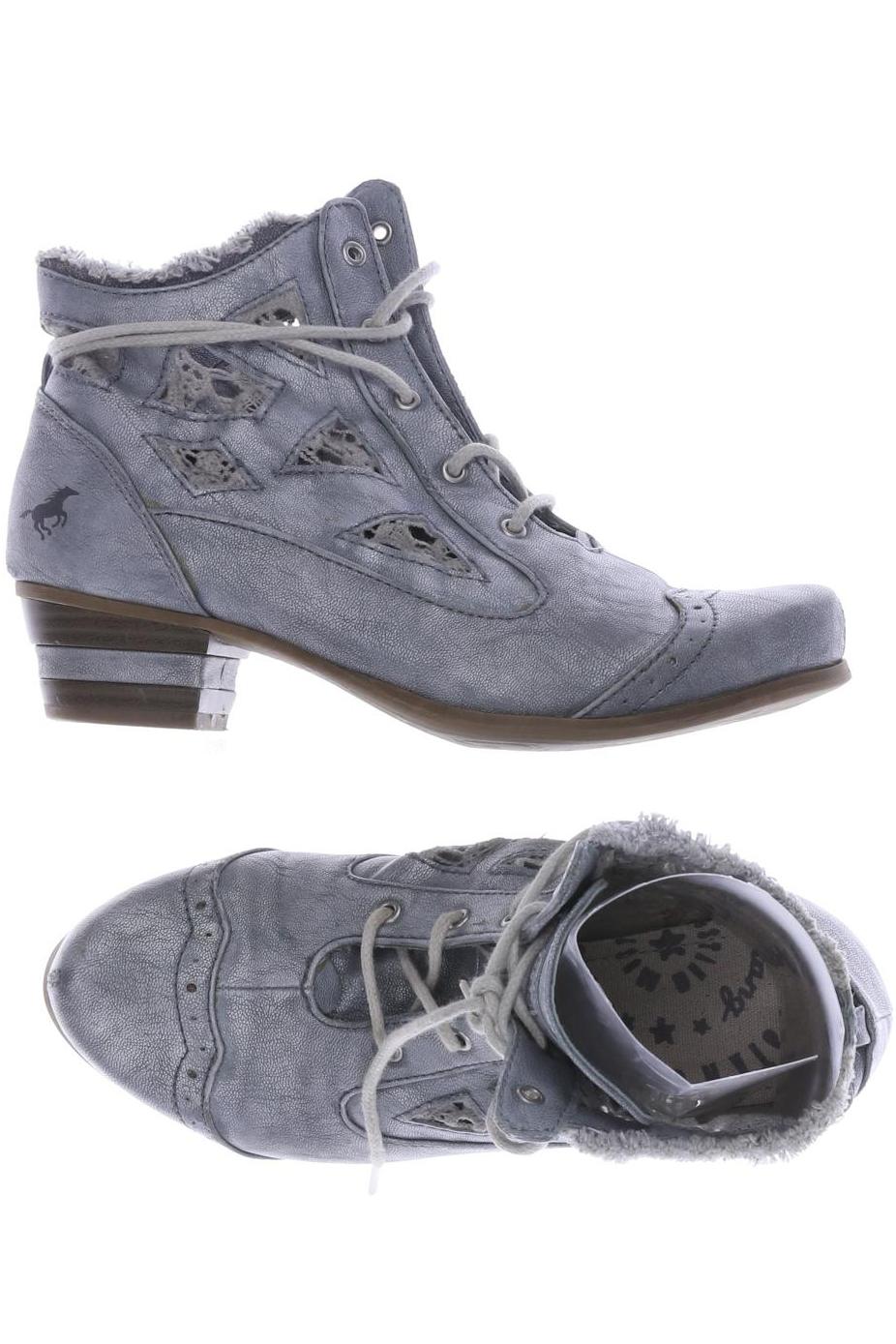 

MUSTANG Damen Stiefelette, hellblau