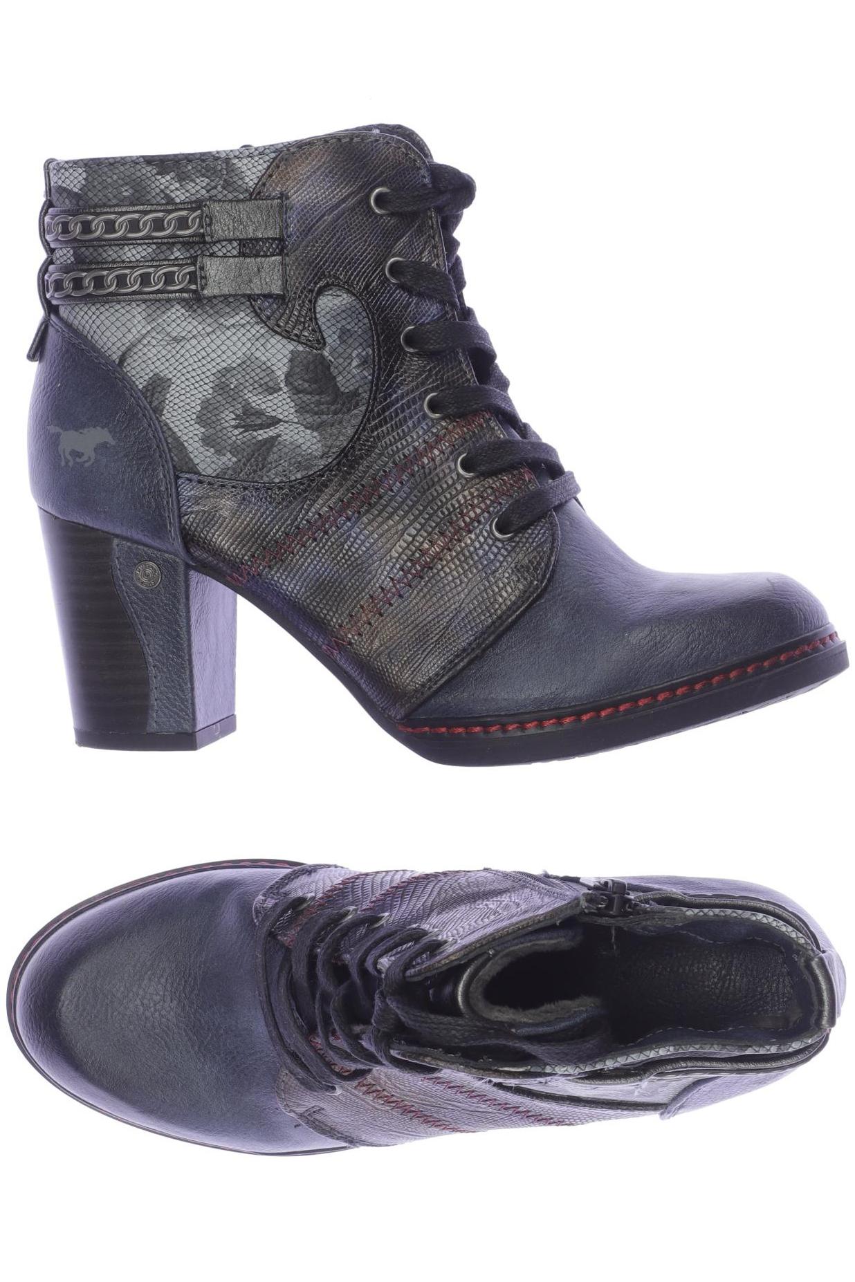 

Mustang Damen Stiefelette, blau, Gr. 36