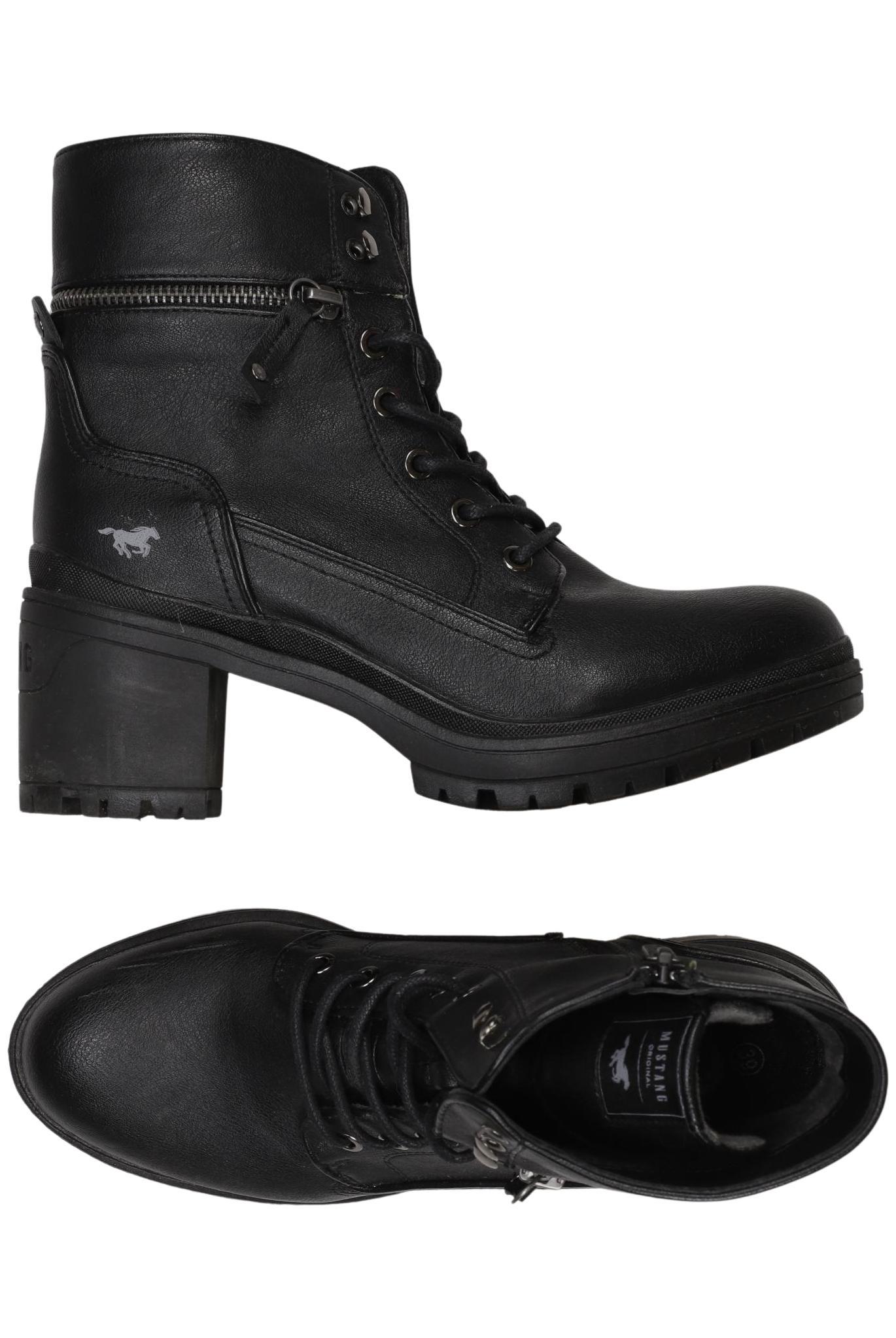 

Mustang Damen Stiefelette, schwarz, Gr. 39