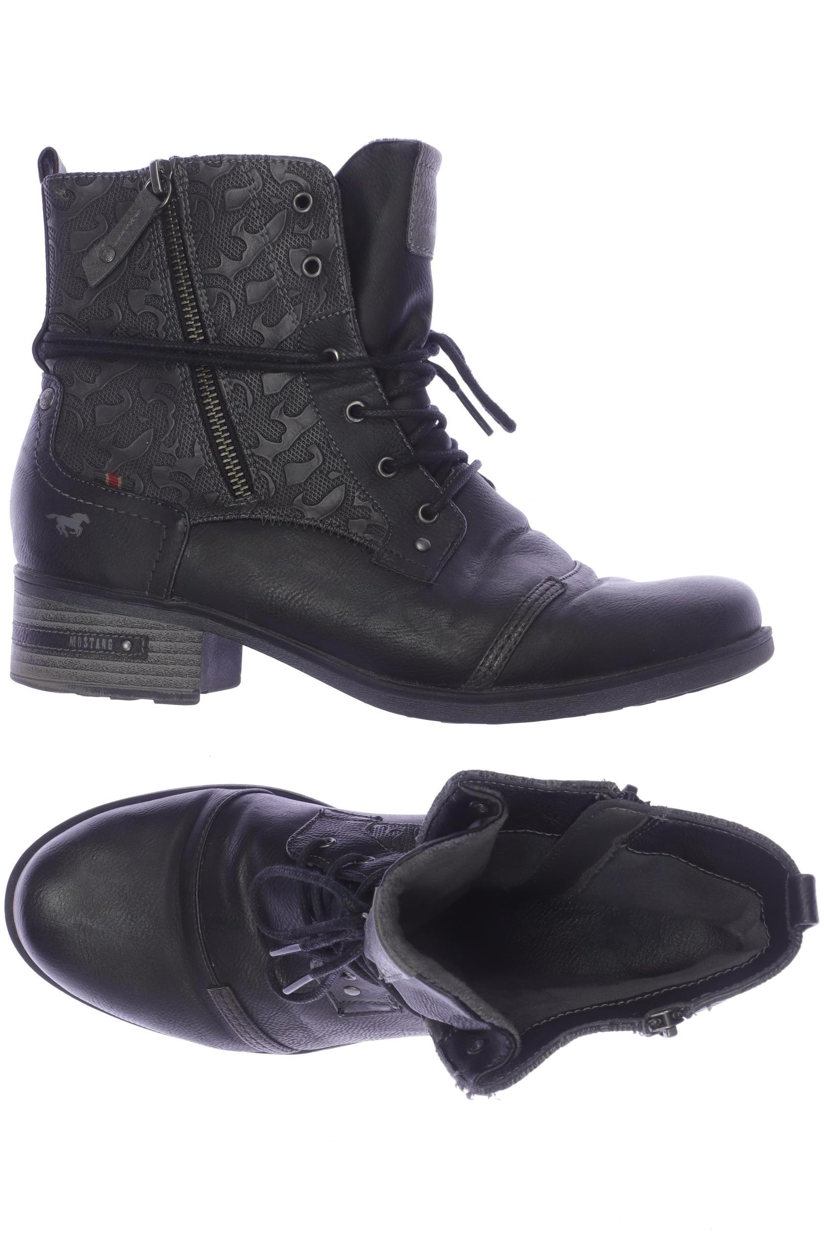 

Mustang Damen Stiefelette, schwarz, Gr. 41