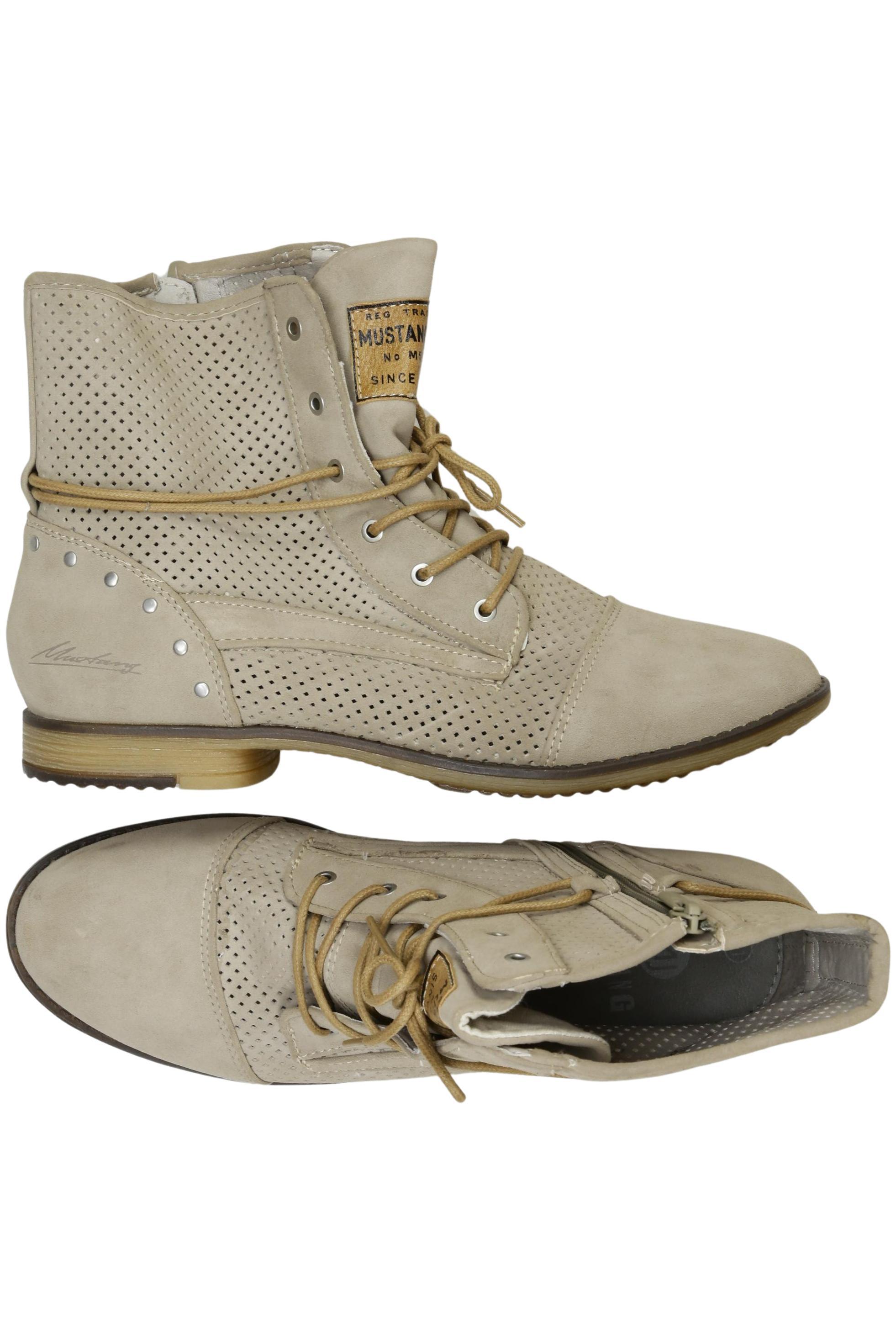 

Mustang Damen Stiefelette, beige, Gr. 41