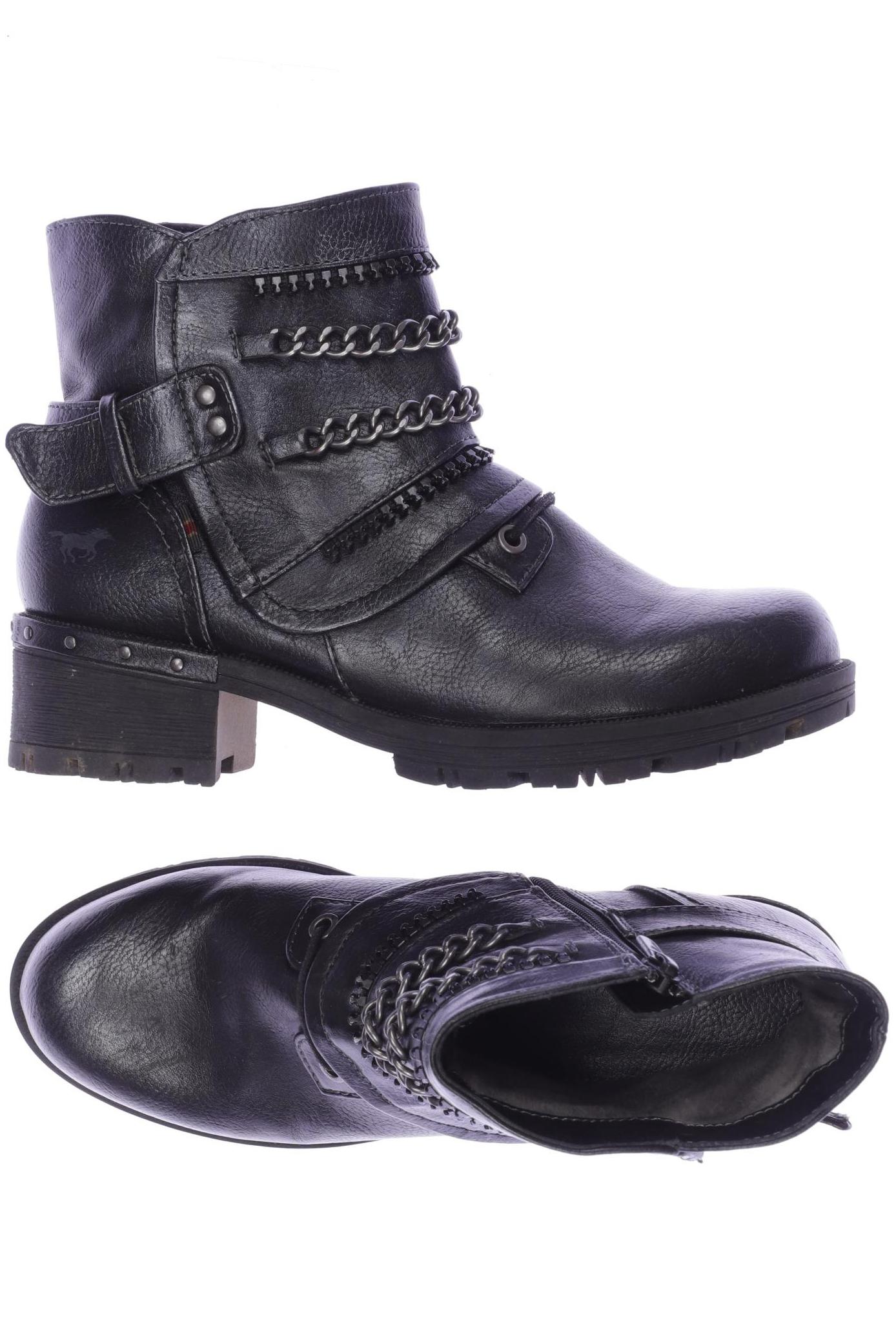 

Mustang Damen Stiefelette, schwarz, Gr. 38