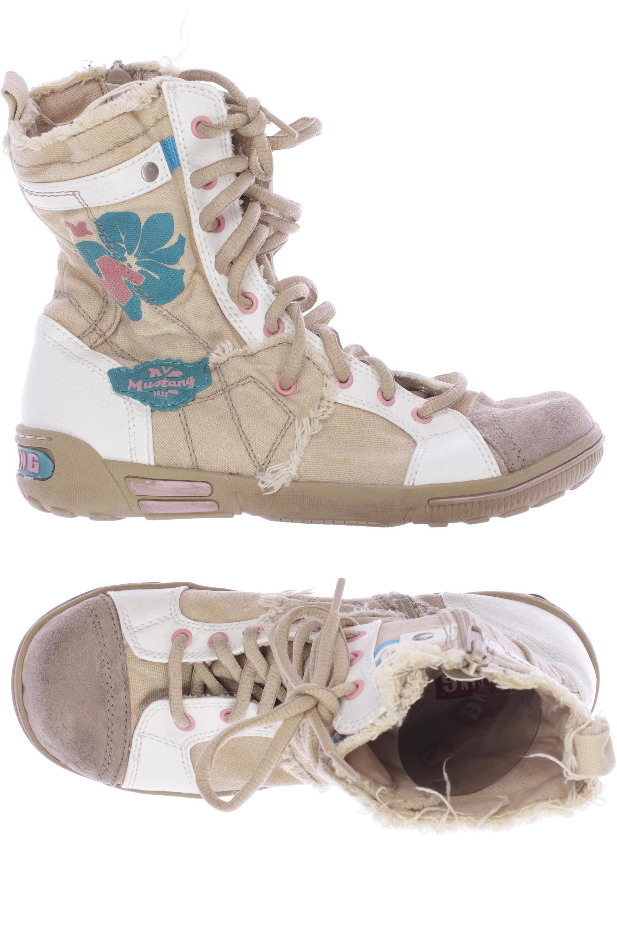 

Mustang Damen Stiefelette, beige, Gr. 37