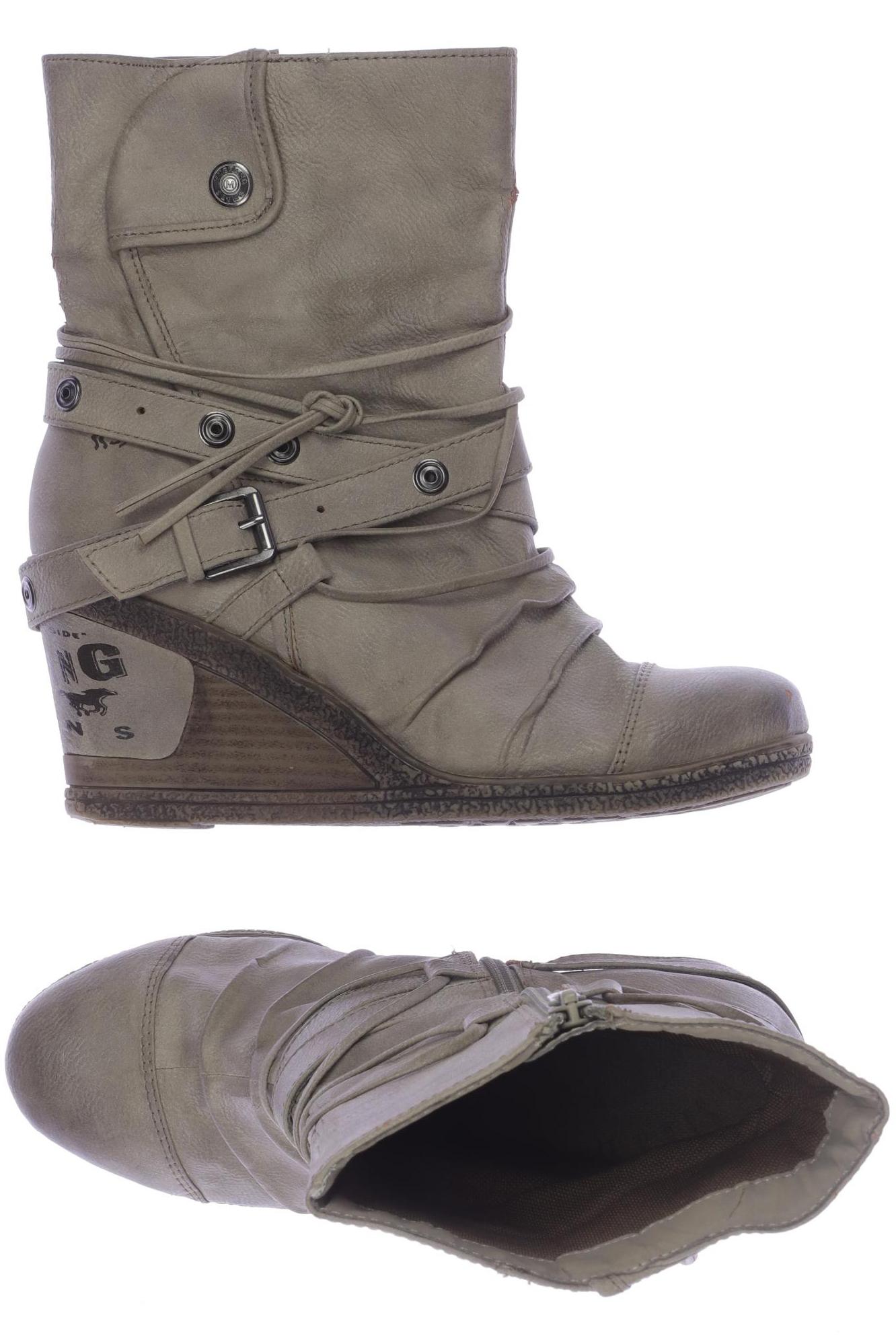 

Mustang Damen Stiefelette, beige, Gr. 39