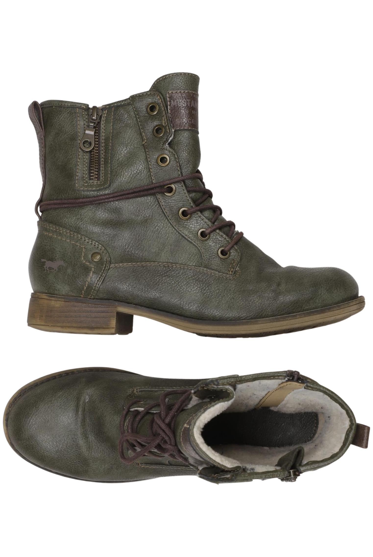 

Mustang Damen Stiefelette, grün, Gr. 39