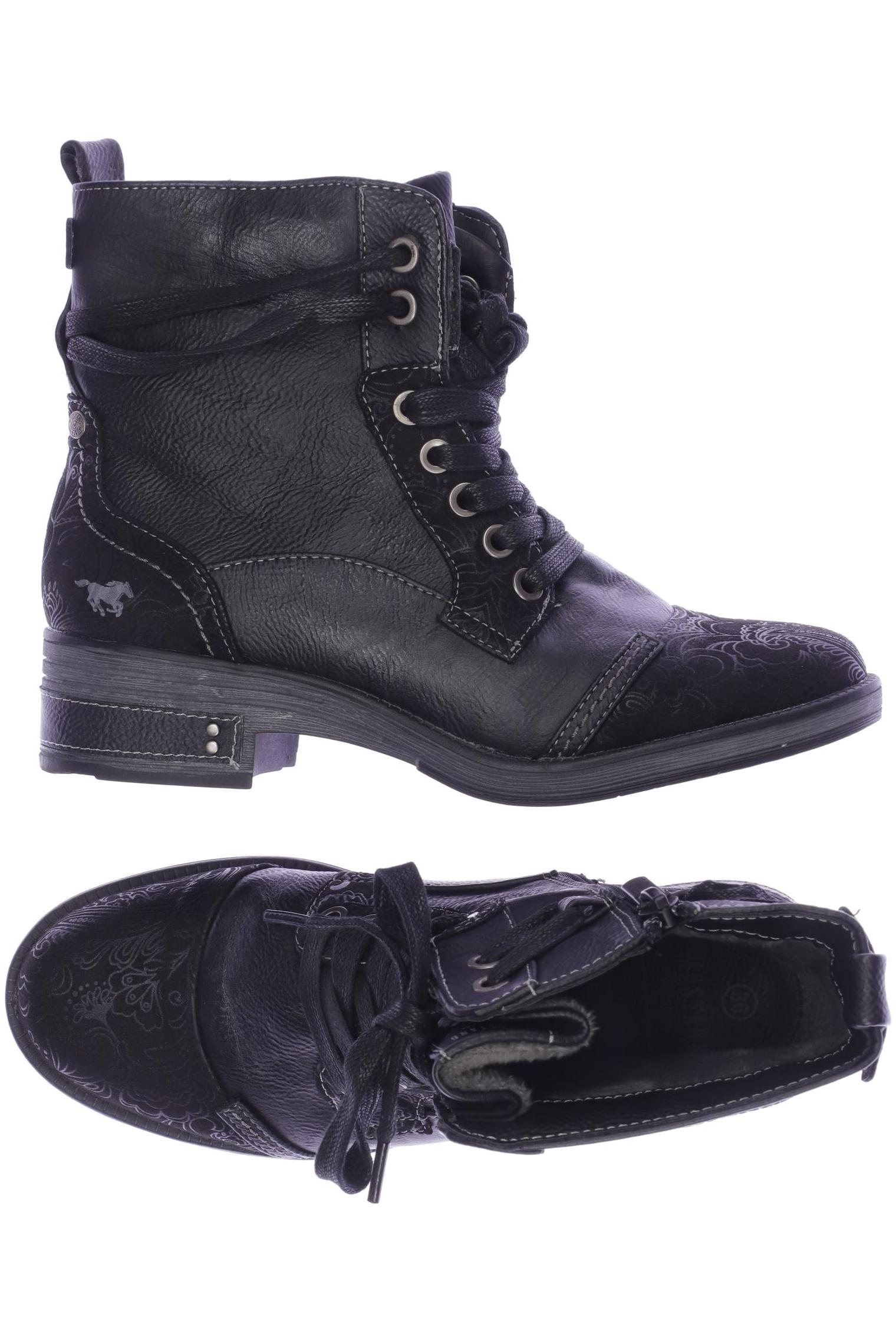

Mustang Damen Stiefelette, schwarz, Gr. 36