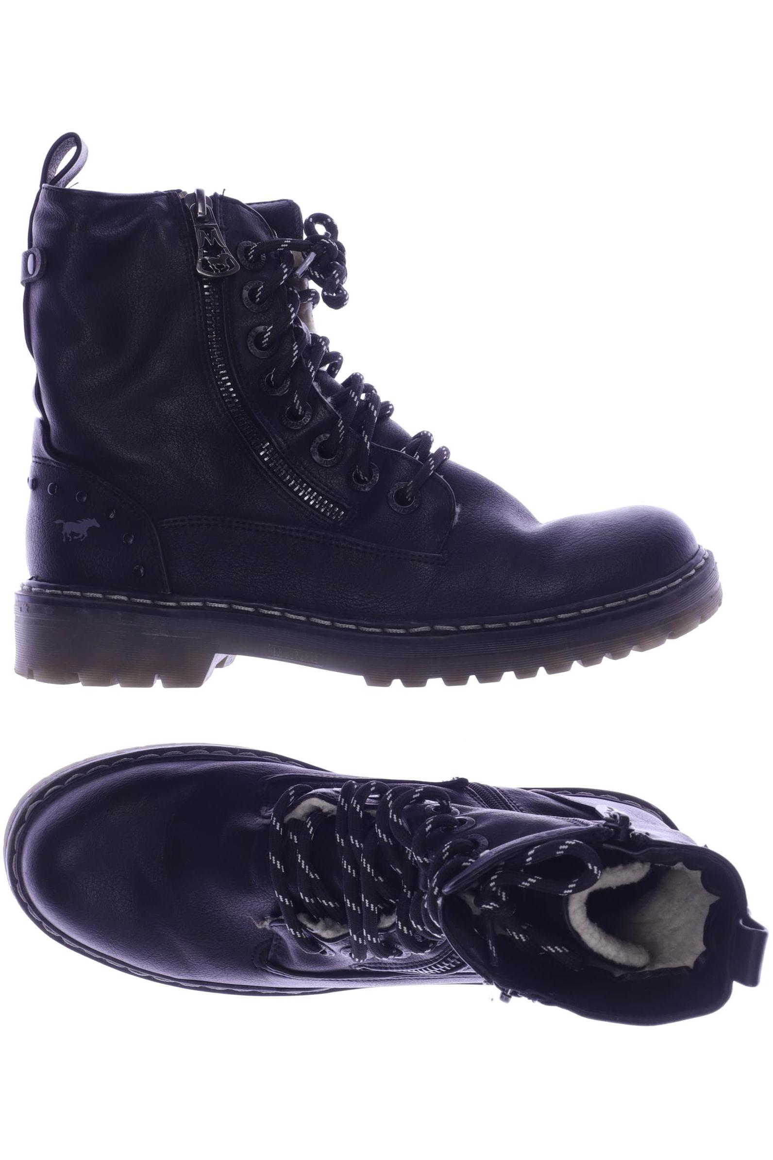 

Mustang Damen Stiefelette, schwarz, Gr. 39