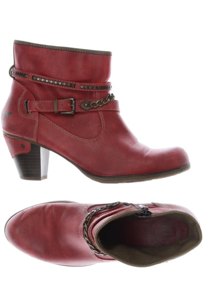 

Mustang Damen Stiefelette, rot, Gr. 41