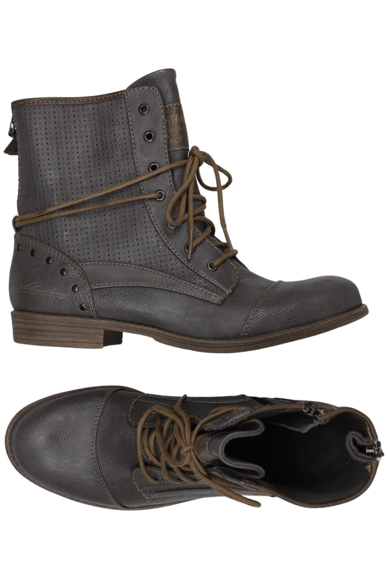 

Mustang Damen Stiefelette, grau, Gr. 37
