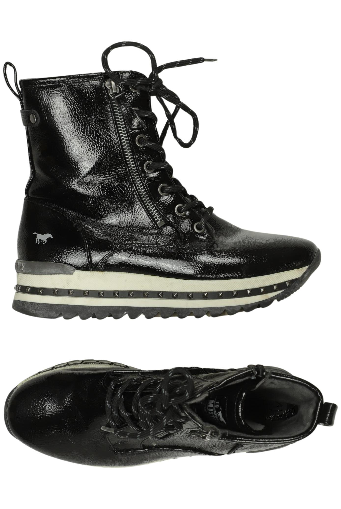 

Mustang Damen Stiefelette, schwarz, Gr. 37
