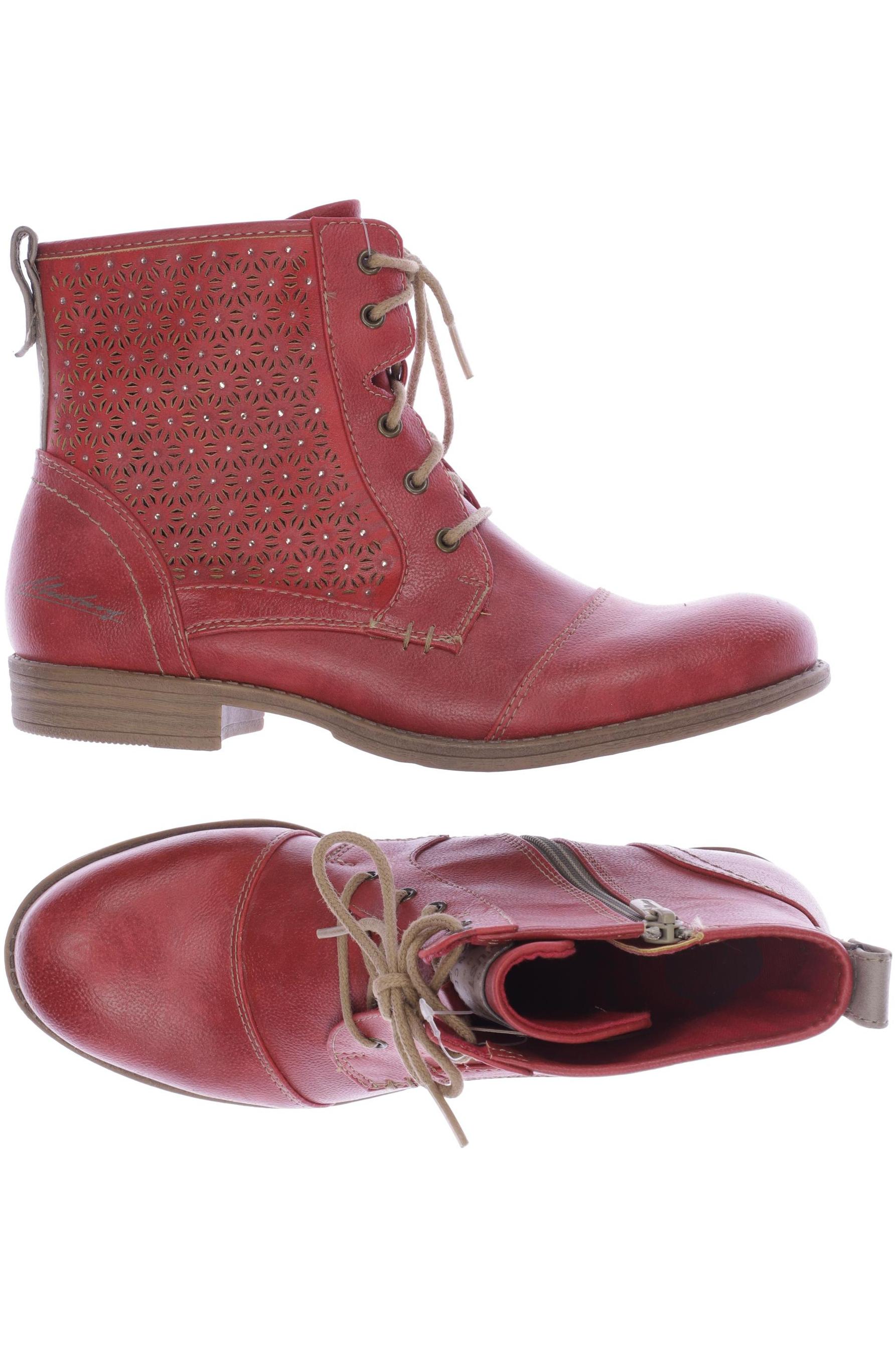 

MUSTANG Damen Stiefelette, rot