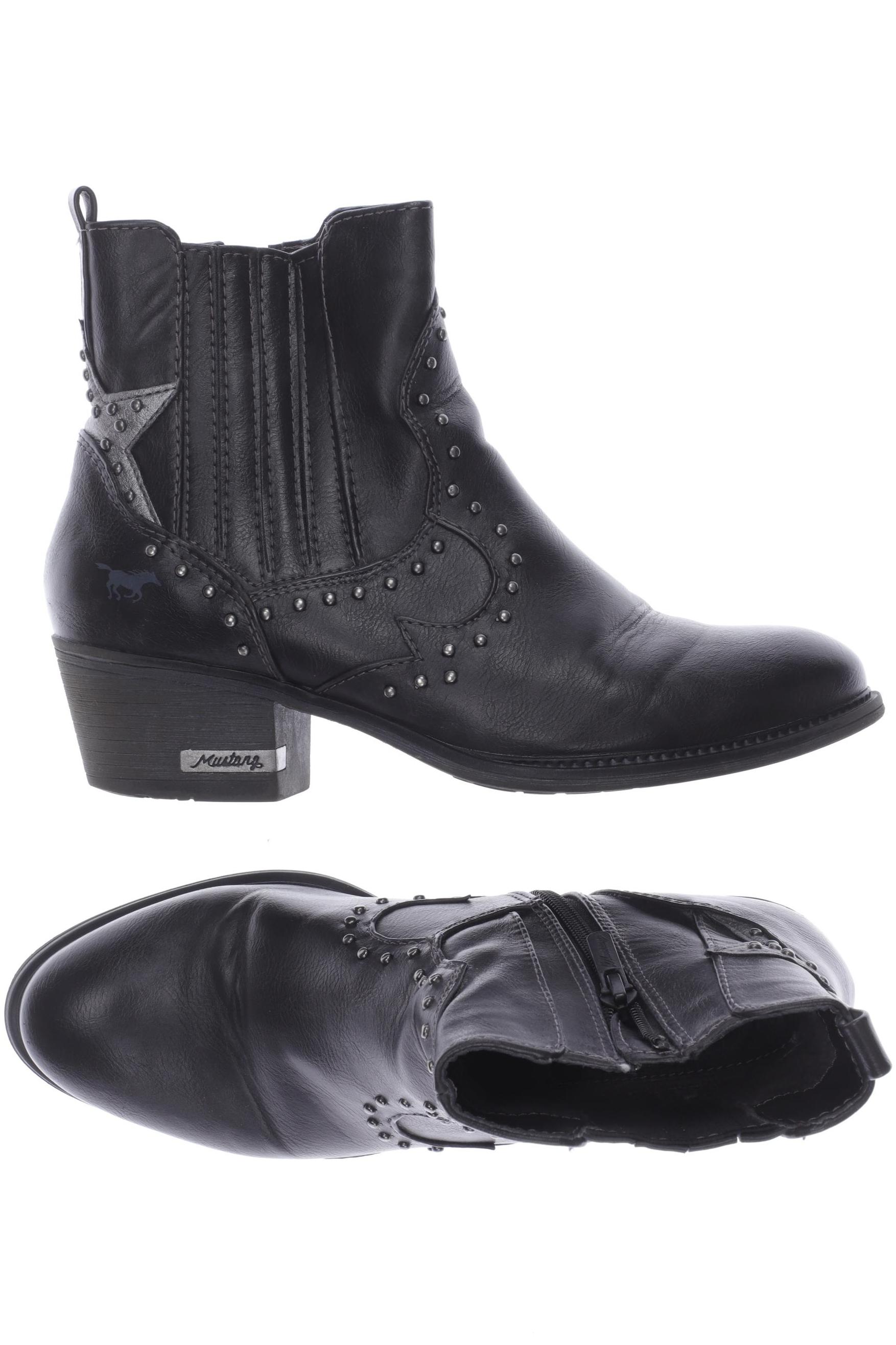 

MUSTANG Damen Stiefelette, schwarz