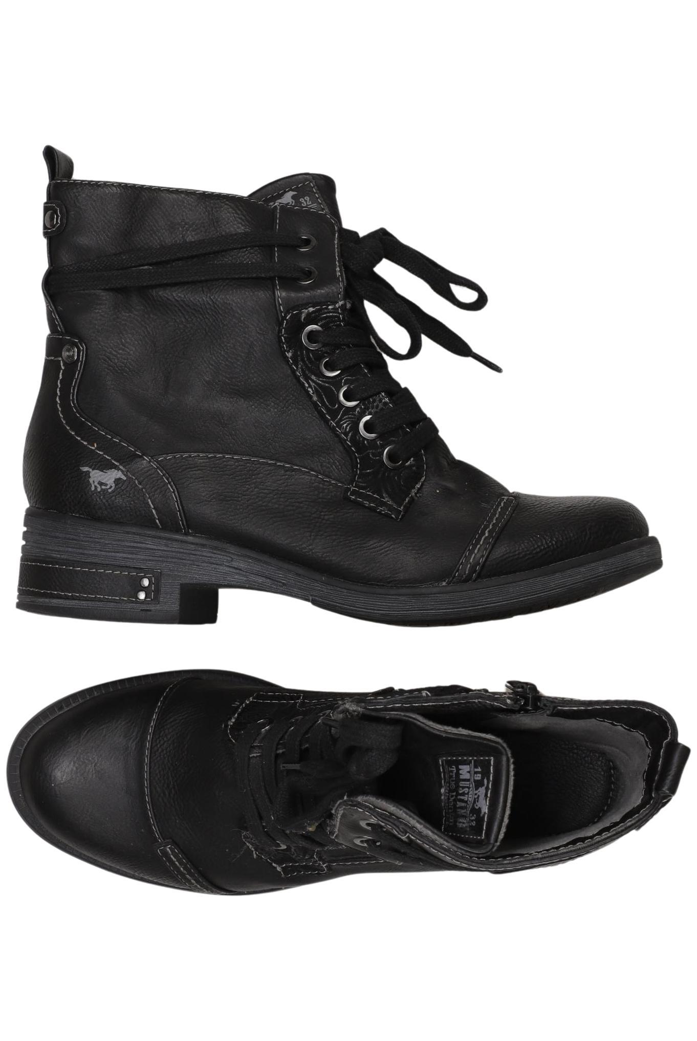 

Mustang Damen Stiefelette, schwarz, Gr. 38