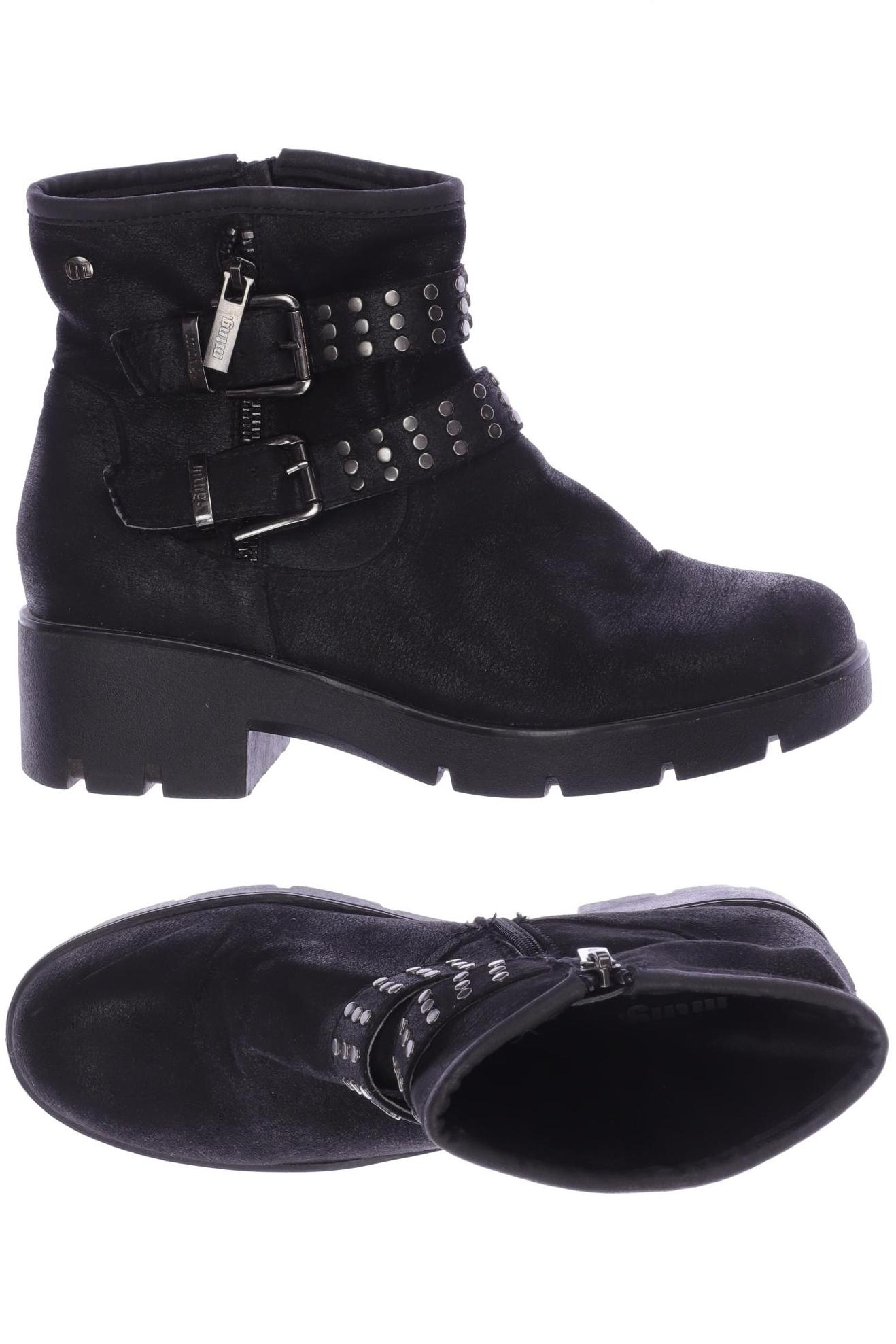 

Mustang Damen Stiefelette, schwarz, Gr. 40