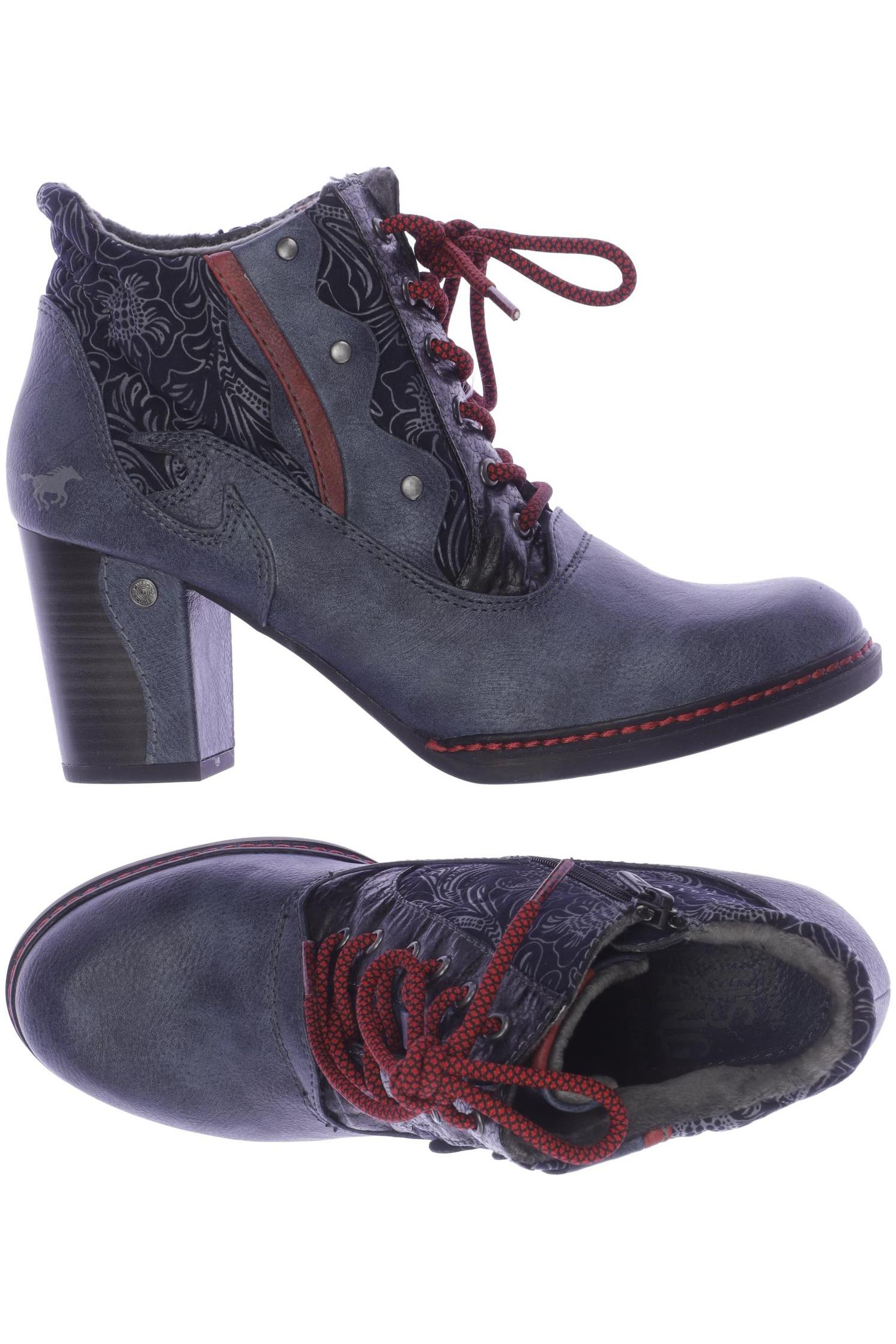 

Mustang Damen Stiefelette, blau, Gr. 38