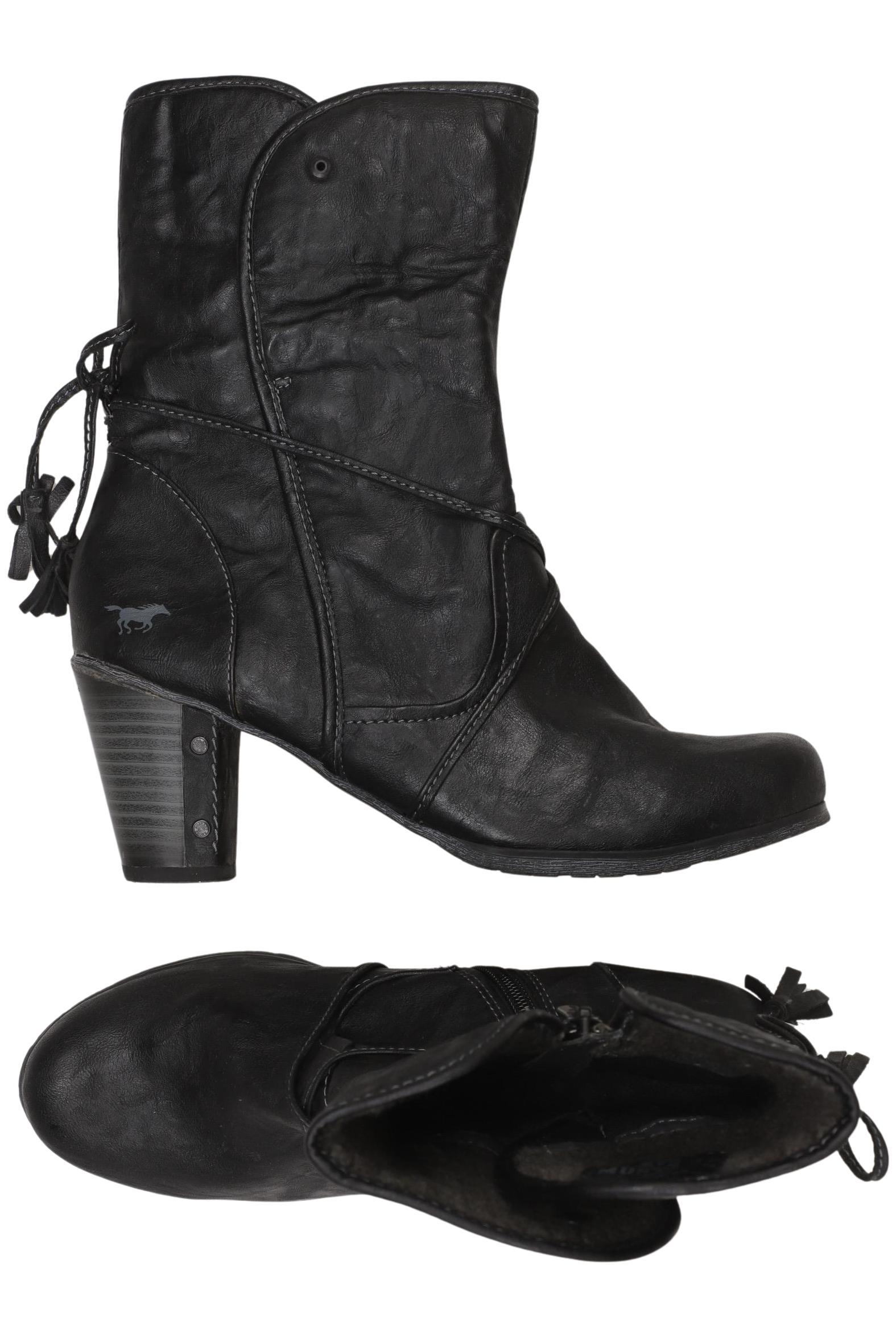 

Mustang Damen Stiefelette, schwarz, Gr. 39