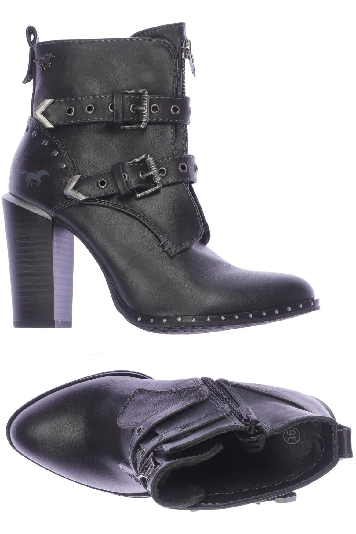 

Mustang Damen Stiefelette, schwarz, Gr. 36