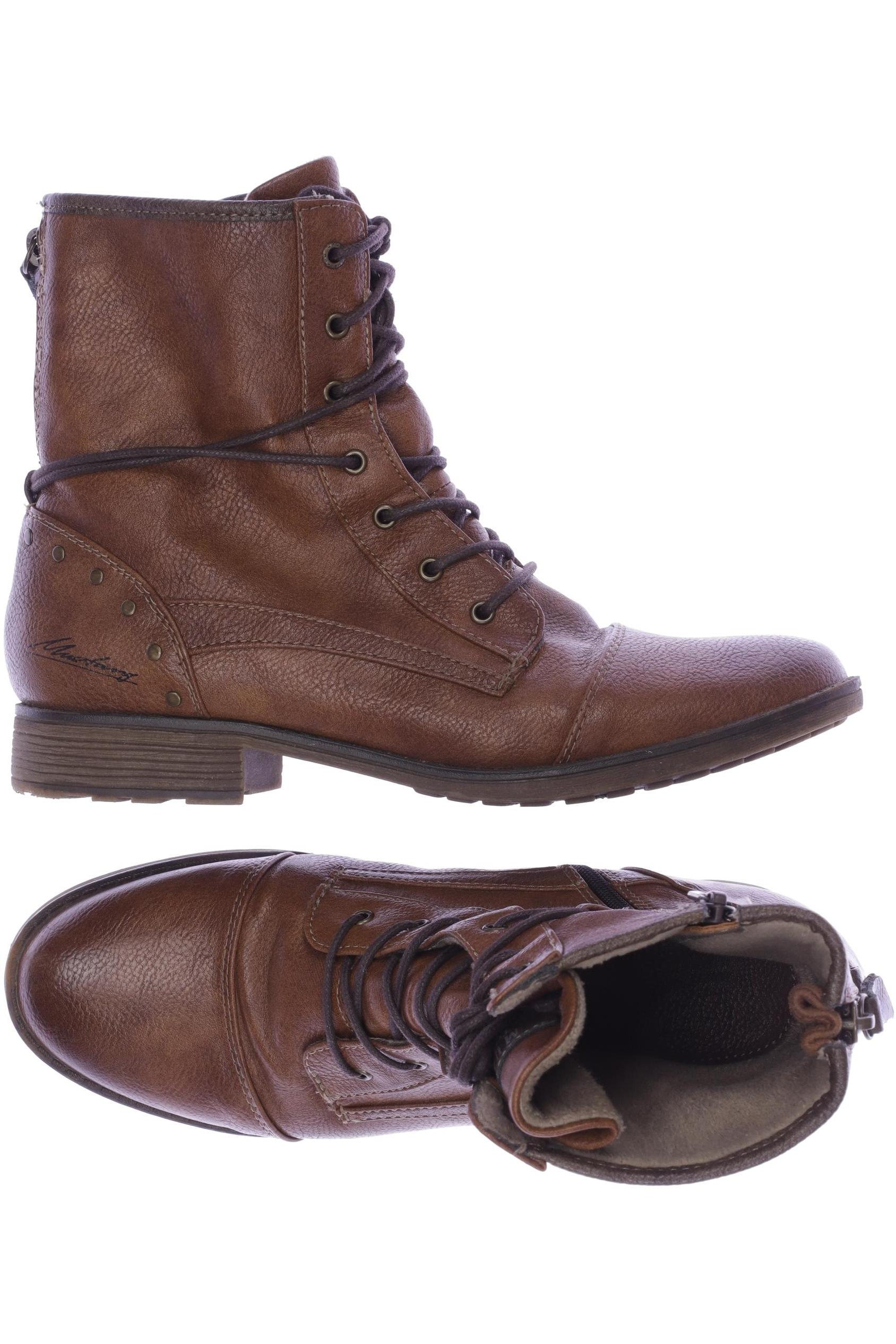 

Mustang Damen Stiefelette, braun, Gr. 40