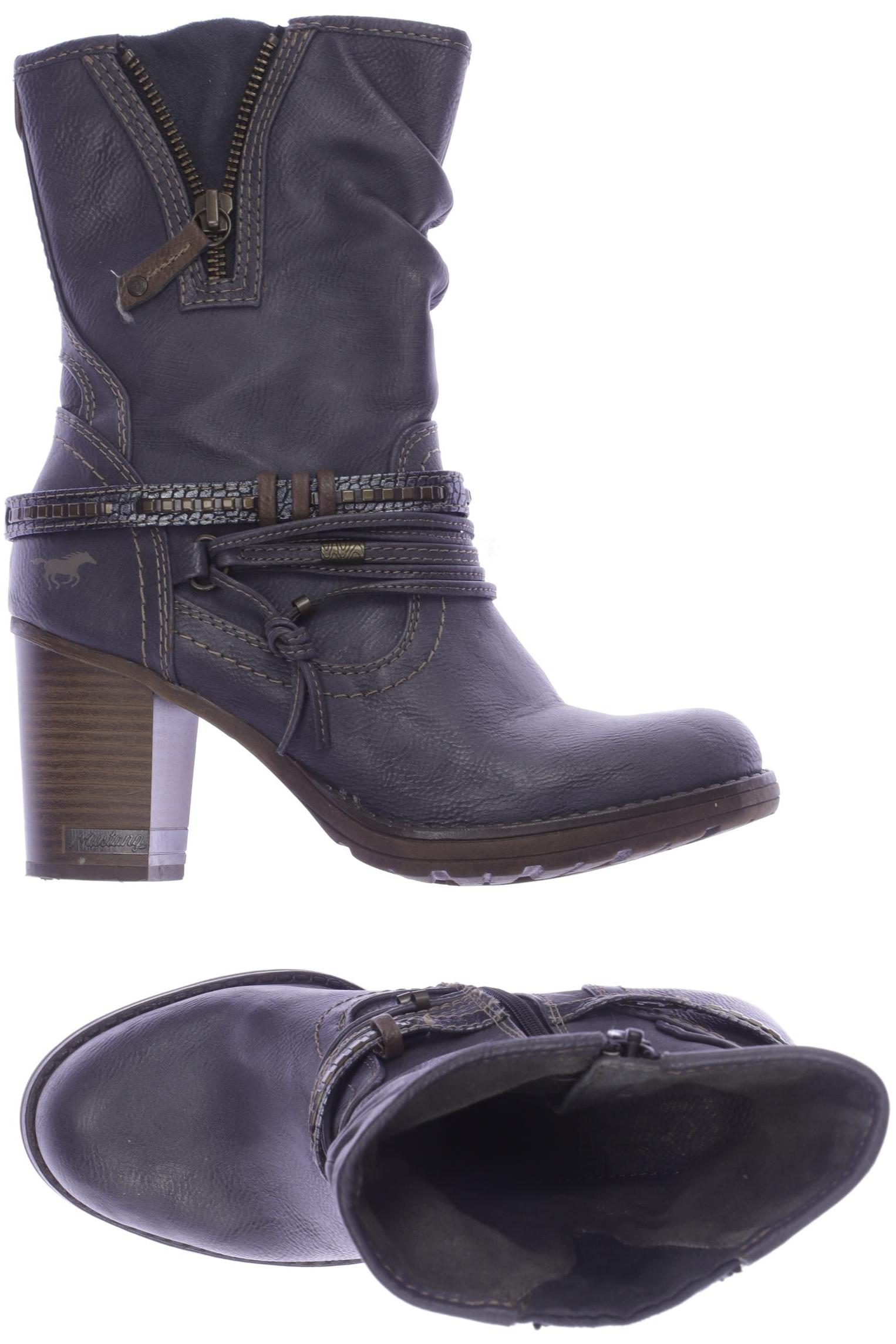 

MUSTANG Damen Stiefelette, marineblau