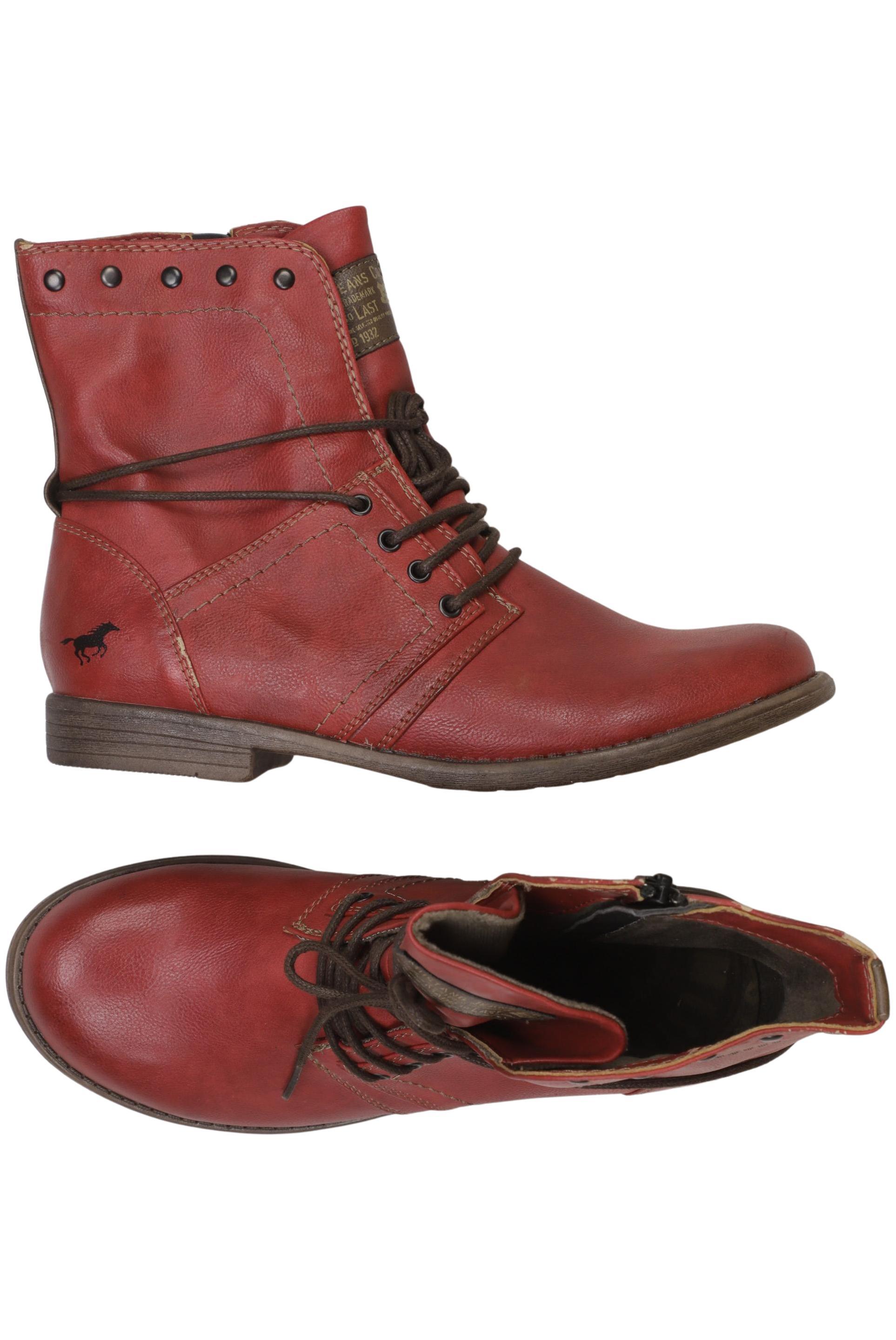 

Mustang Damen Stiefelette, rot, Gr. 38