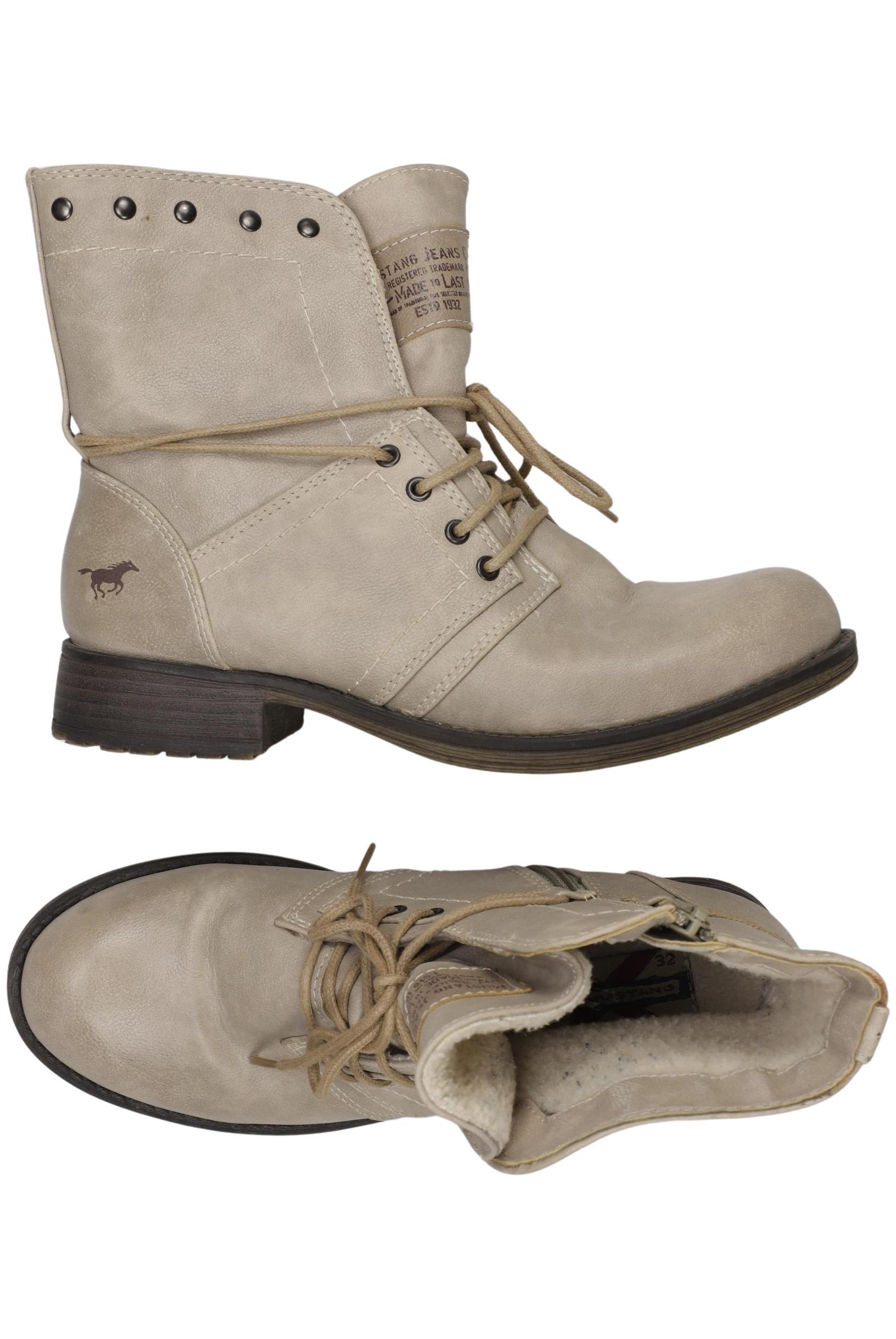 

Mustang Damen Stiefelette, beige, Gr. 37